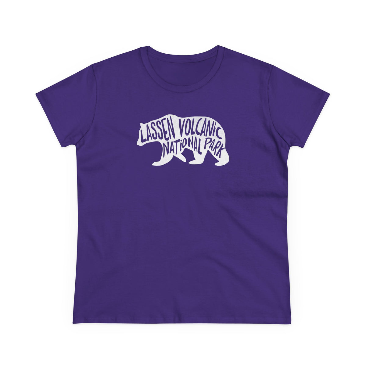 Lassen Volcanic National Park Women's T-Shirt - Black Bear