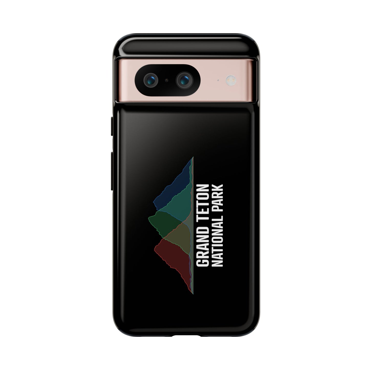 Grand Teton National Park Phone Case - Histogram Design