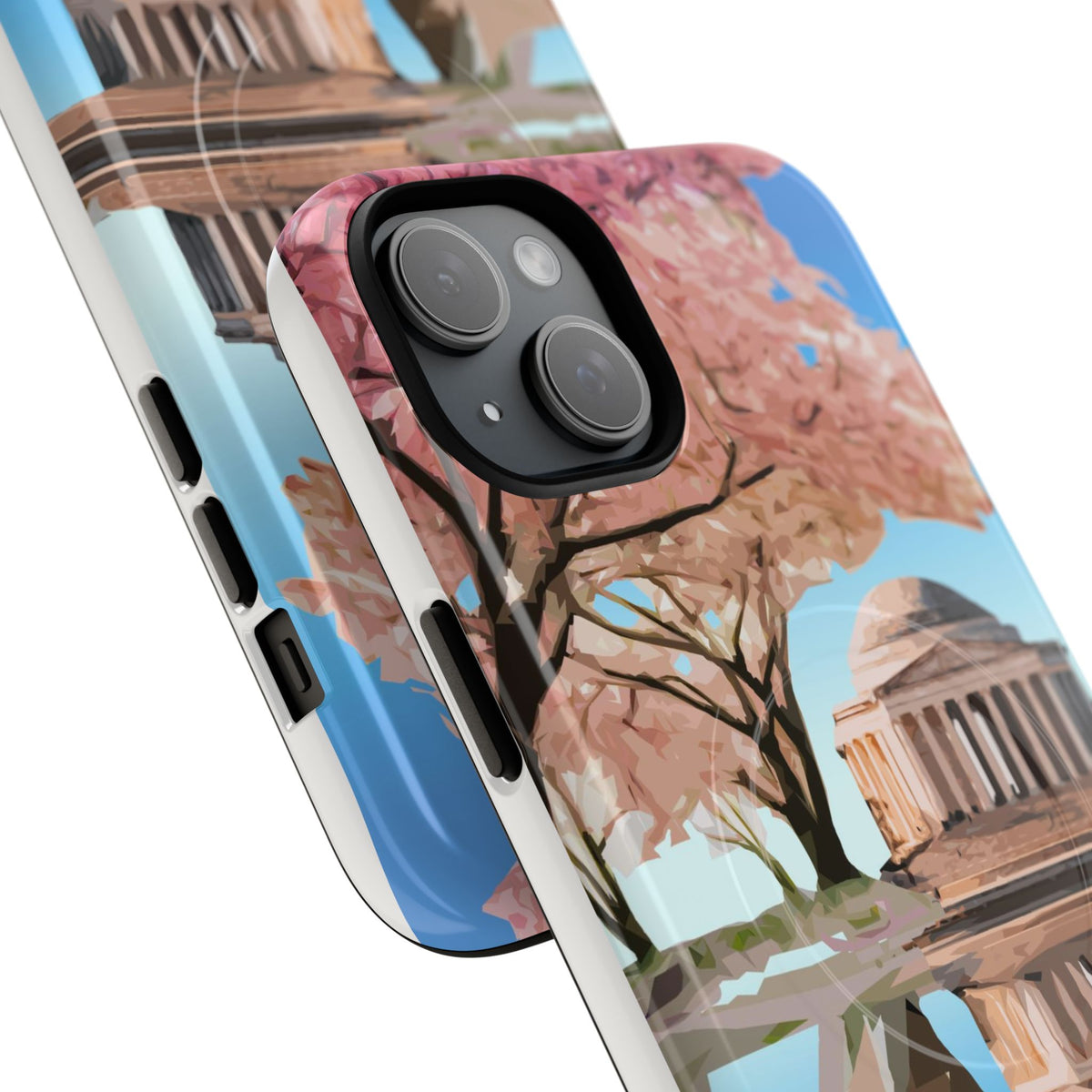 National Mall Washington DC iPhone Case with MagSafe - WPA Design