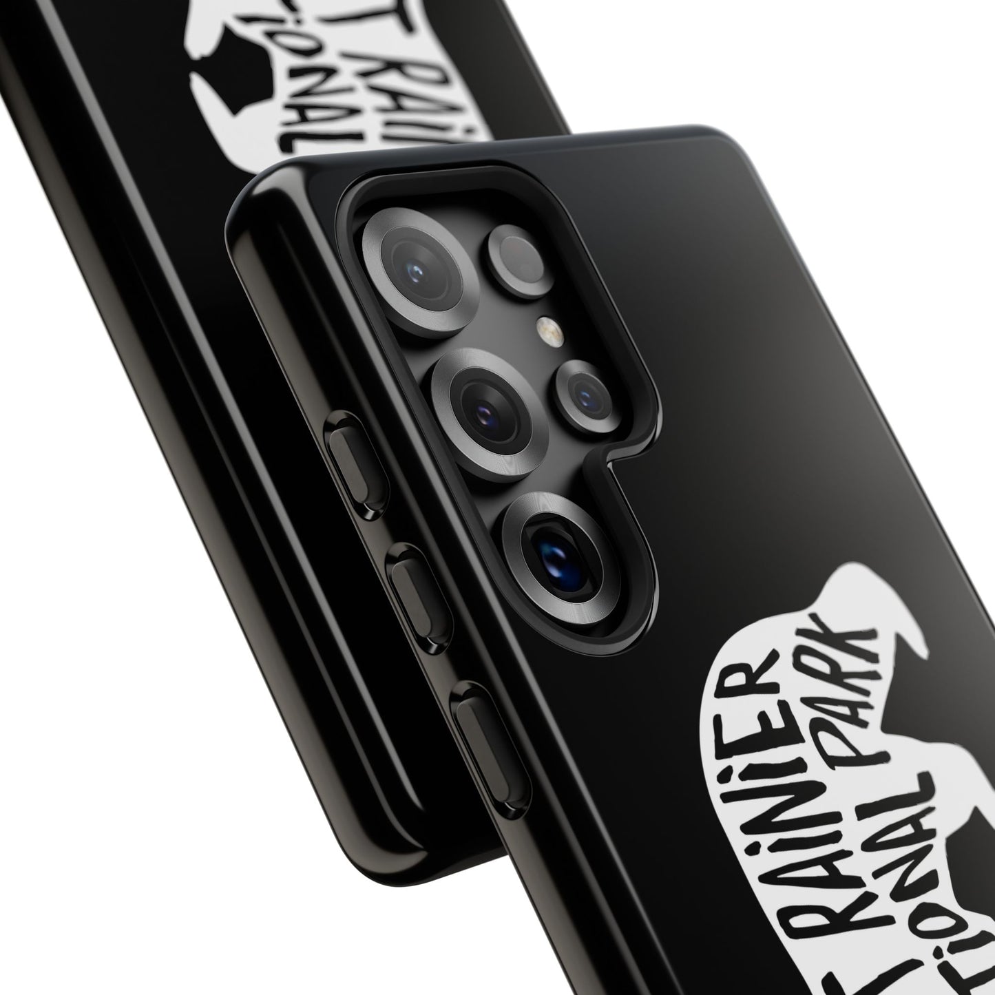 Mount Rainier National Park Phone Case - Black Bear Design