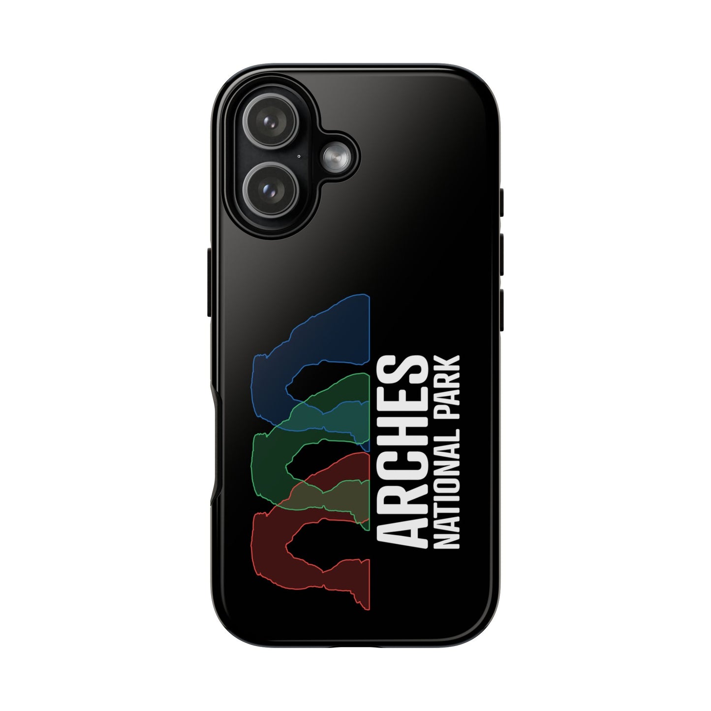 Arches National Park Phone Case - Delicate Arch Histogram Design