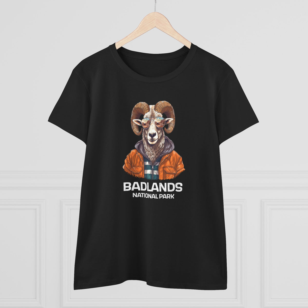 Badlands National Park Women's T-Shirt - Cool Bighorn Sheep