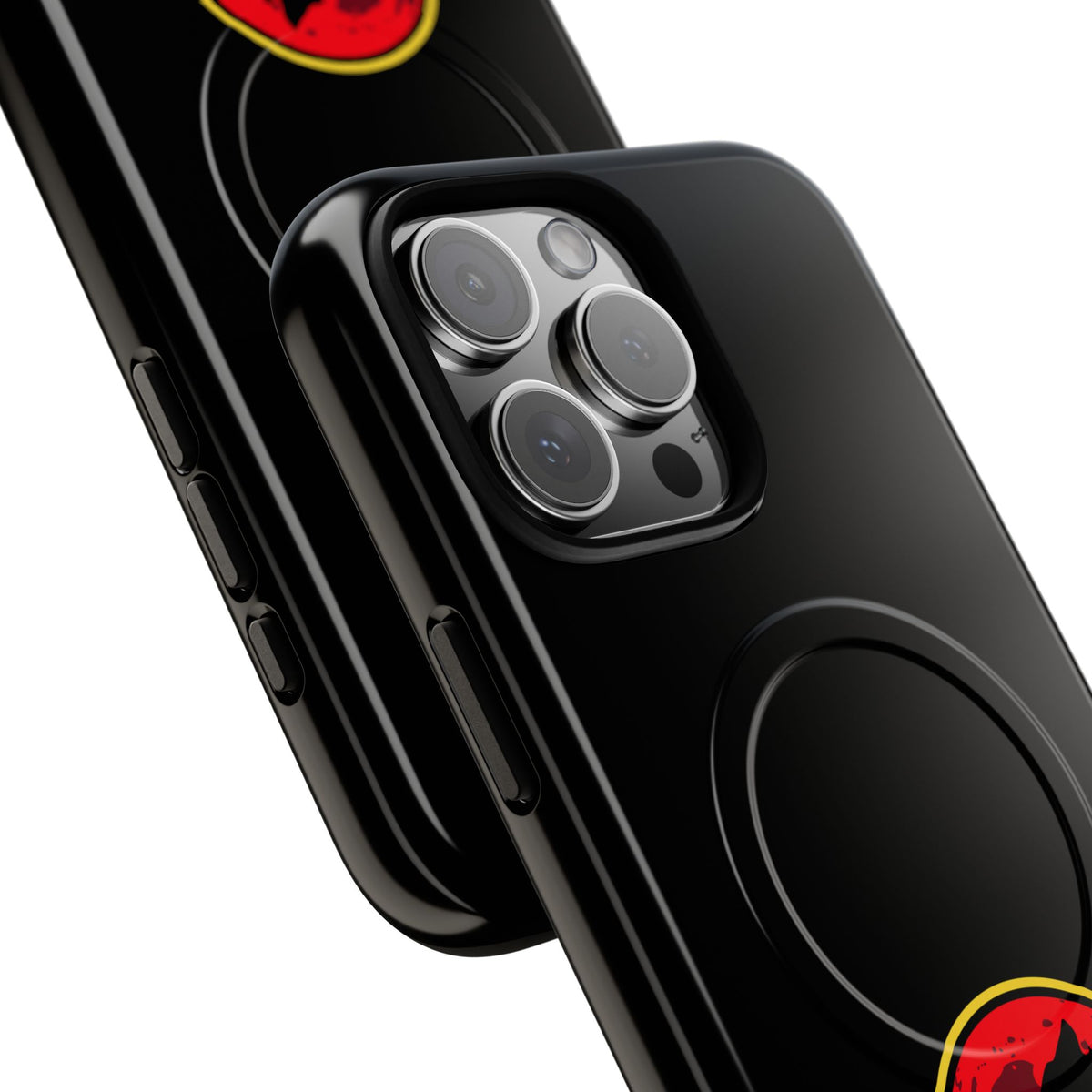 3 Wolf National Park iPhone Case with MagSafe - Parody Logo