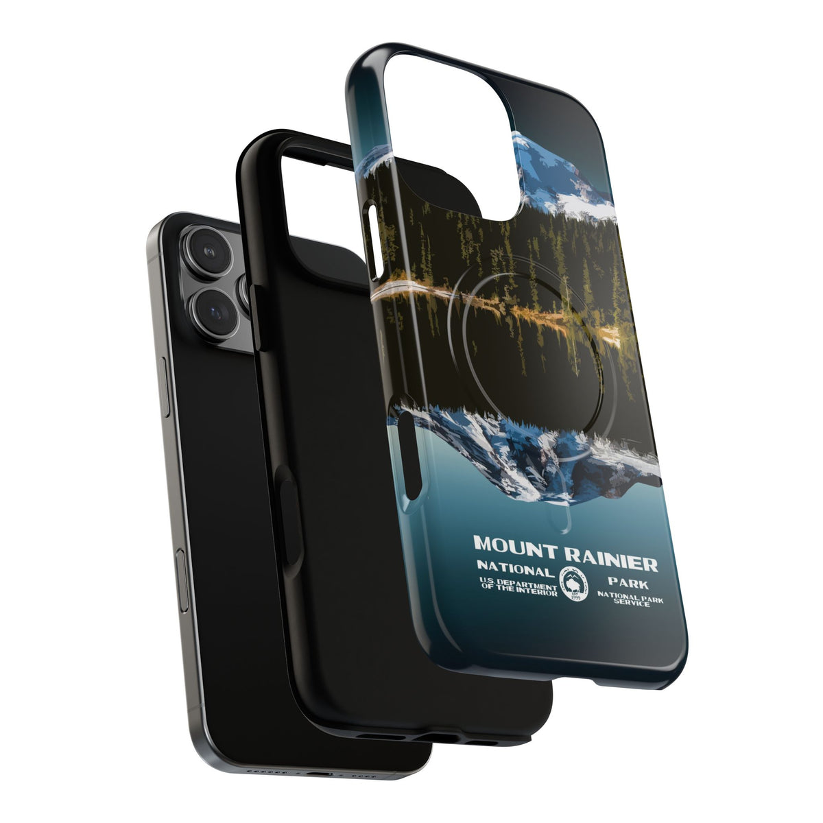 Mount Rainier National Park iPhone Case with MagSafe - WPA Design