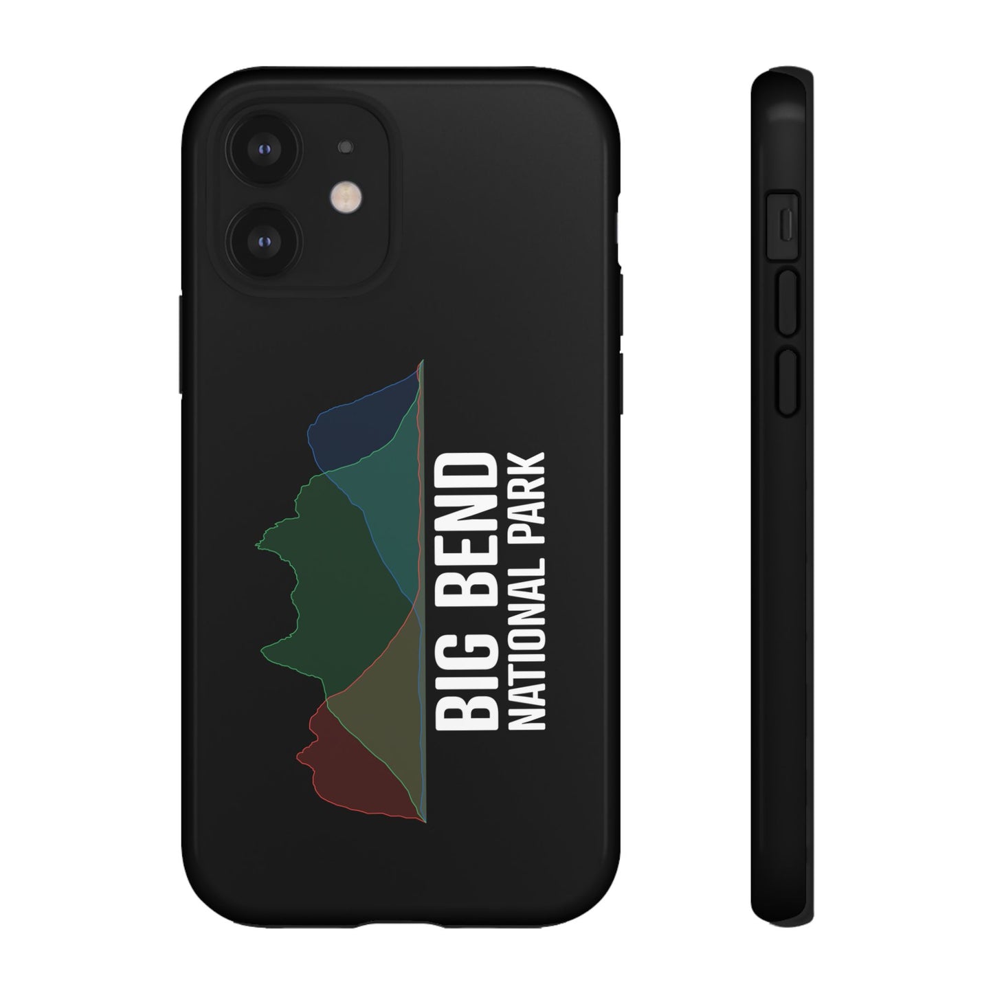 Big Bend National Park Phone Case - Histogram Design