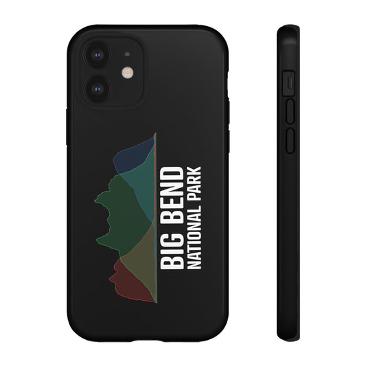 Big Bend National Park Phone Case - Histogram Design
