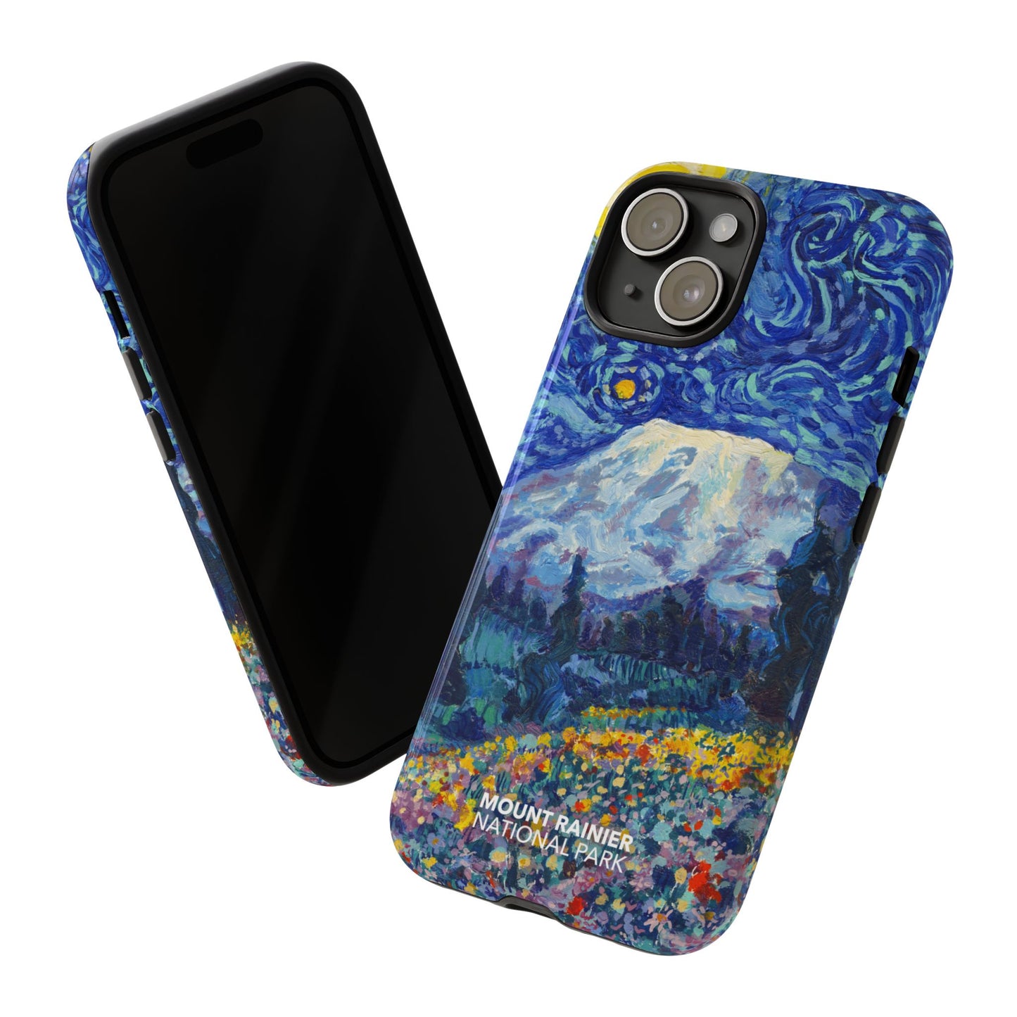 Mount Rainier National Park Phone Case - Starry Night