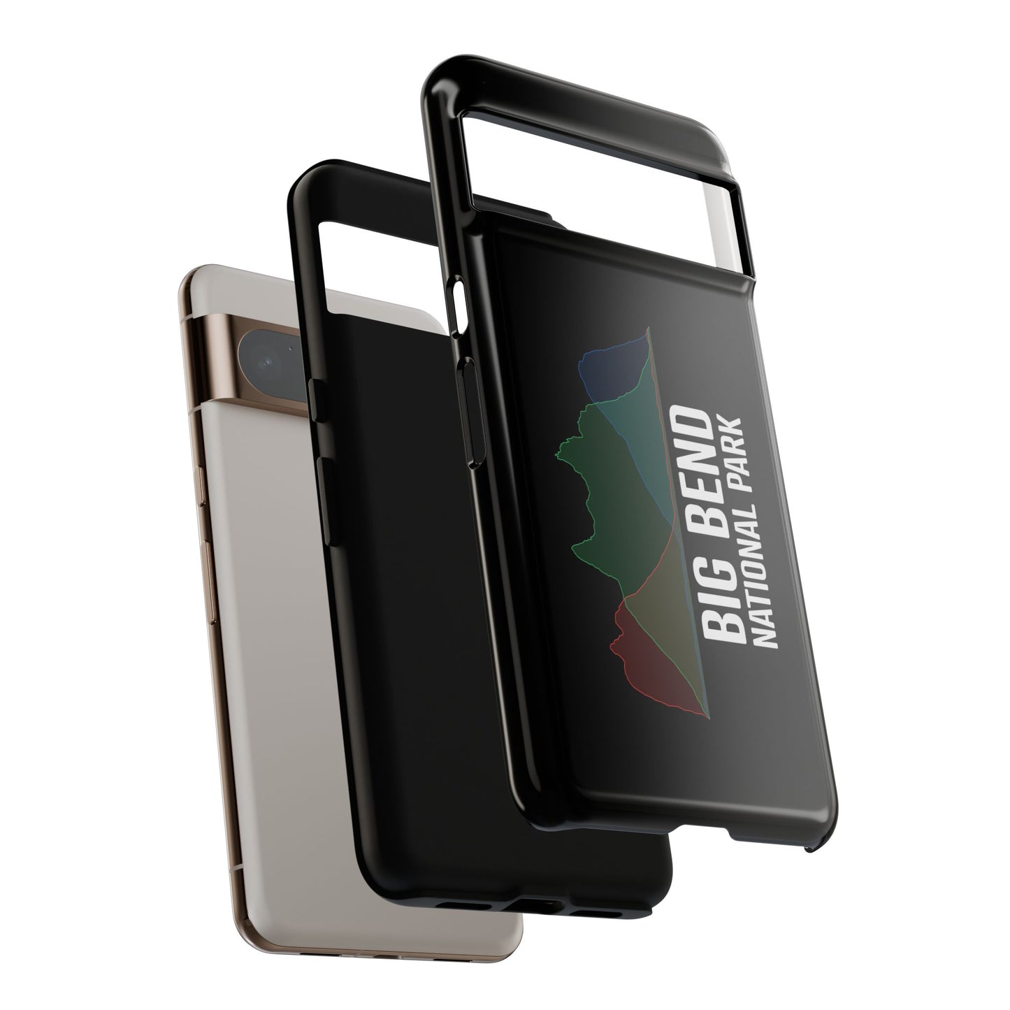 Big Bend National Park Phone Case - Histogram Design