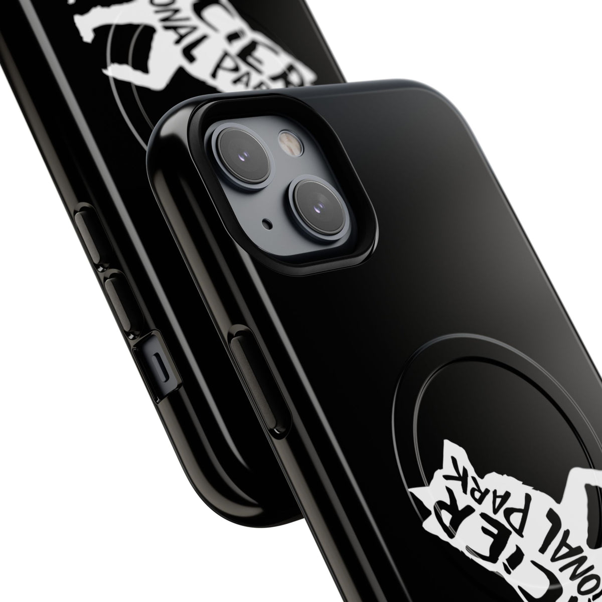 Glacier National Park iPhone Case with MagSafe - Wolf Design