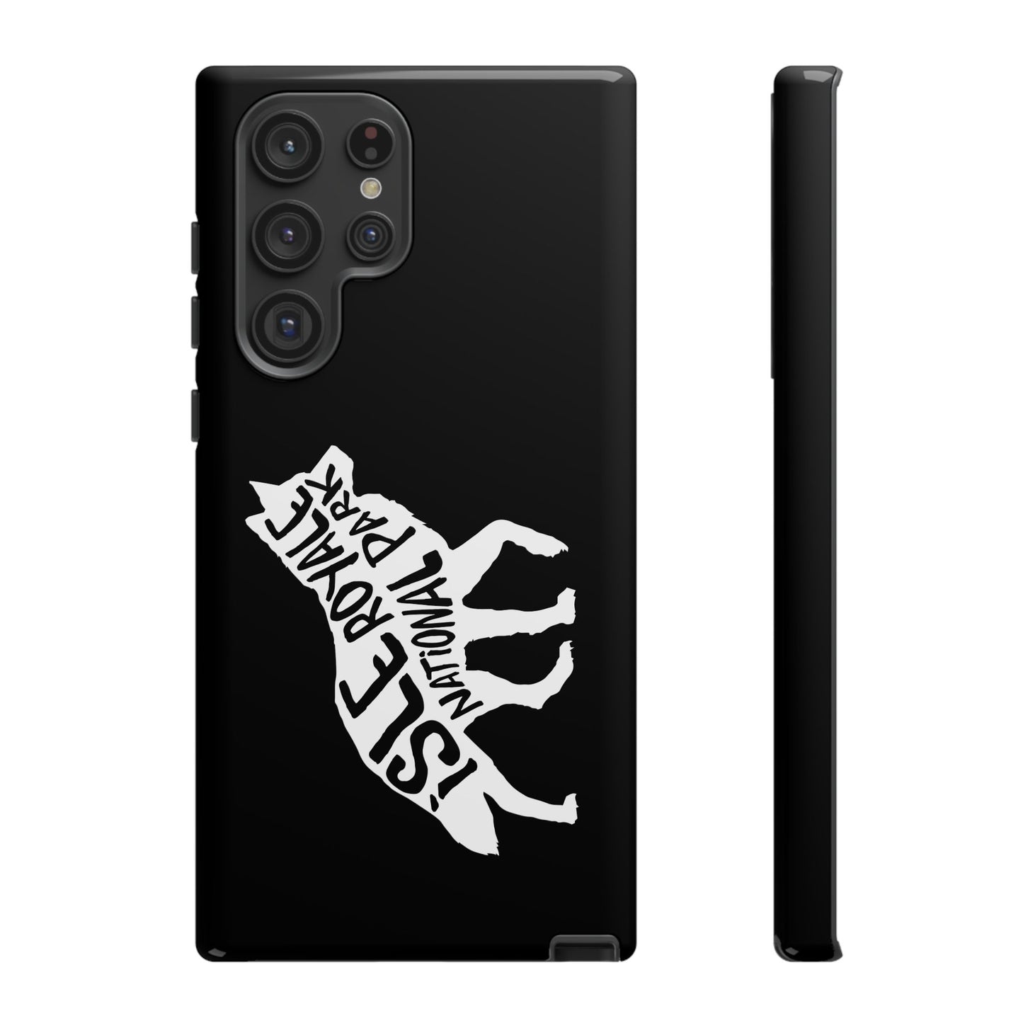 Isle Royale National Park Phone Case - Wolf Design