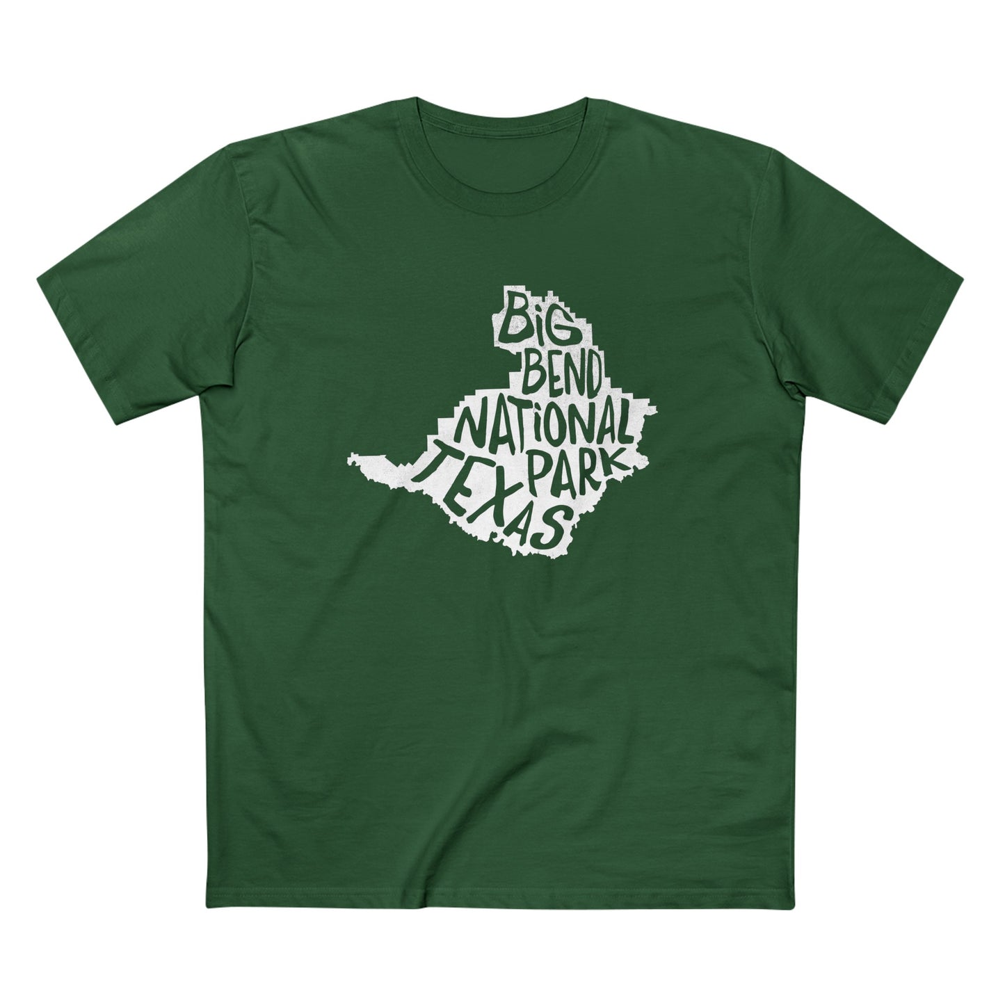 Big Bend National Park T-Shirt - Map