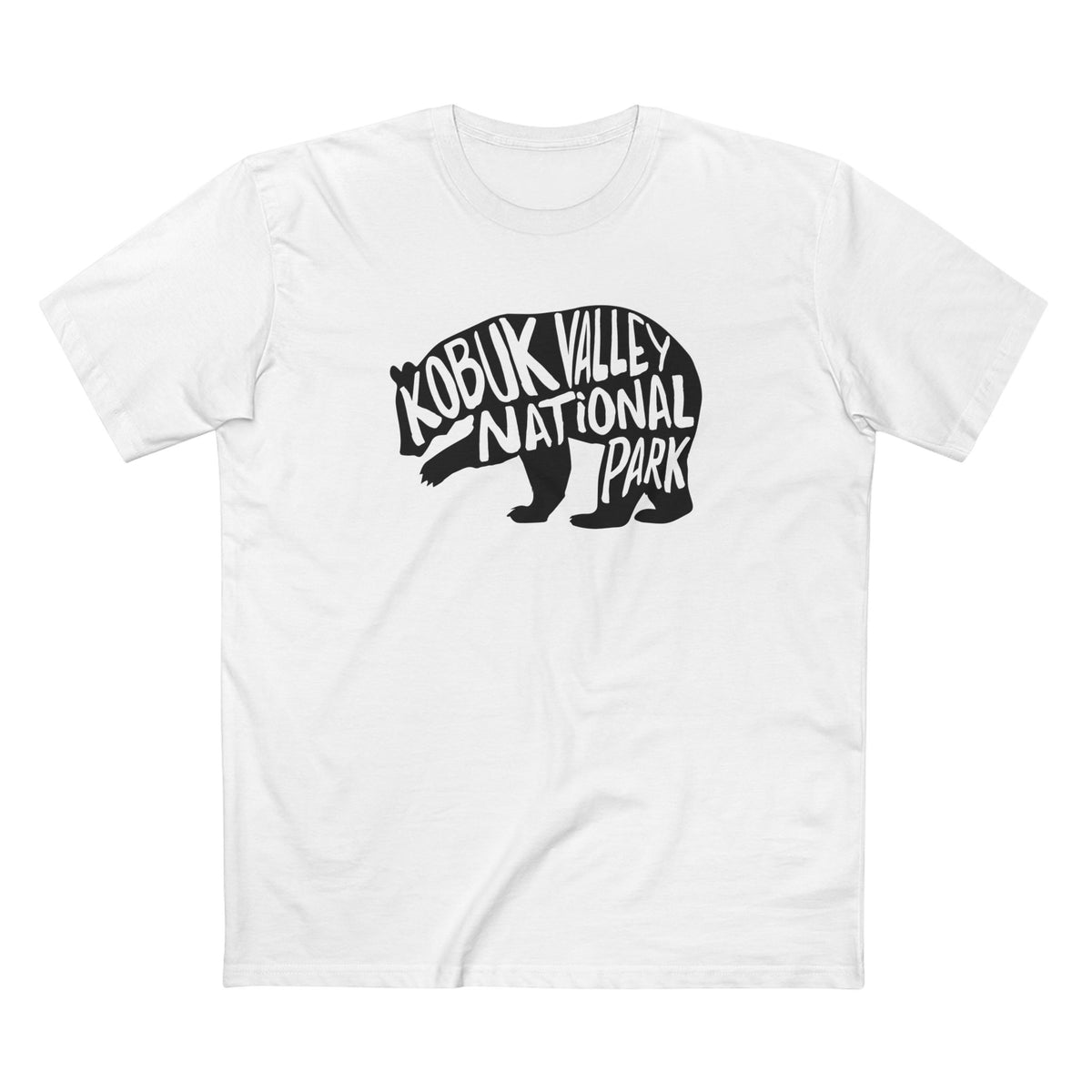 Kobuk Valley National Park T-Shirt - Grizzly Bear in White