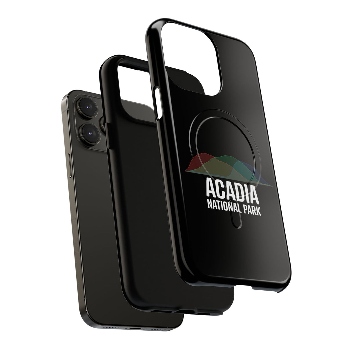 Acadia National Park iPhone Case with MagSafe - Histogram Design