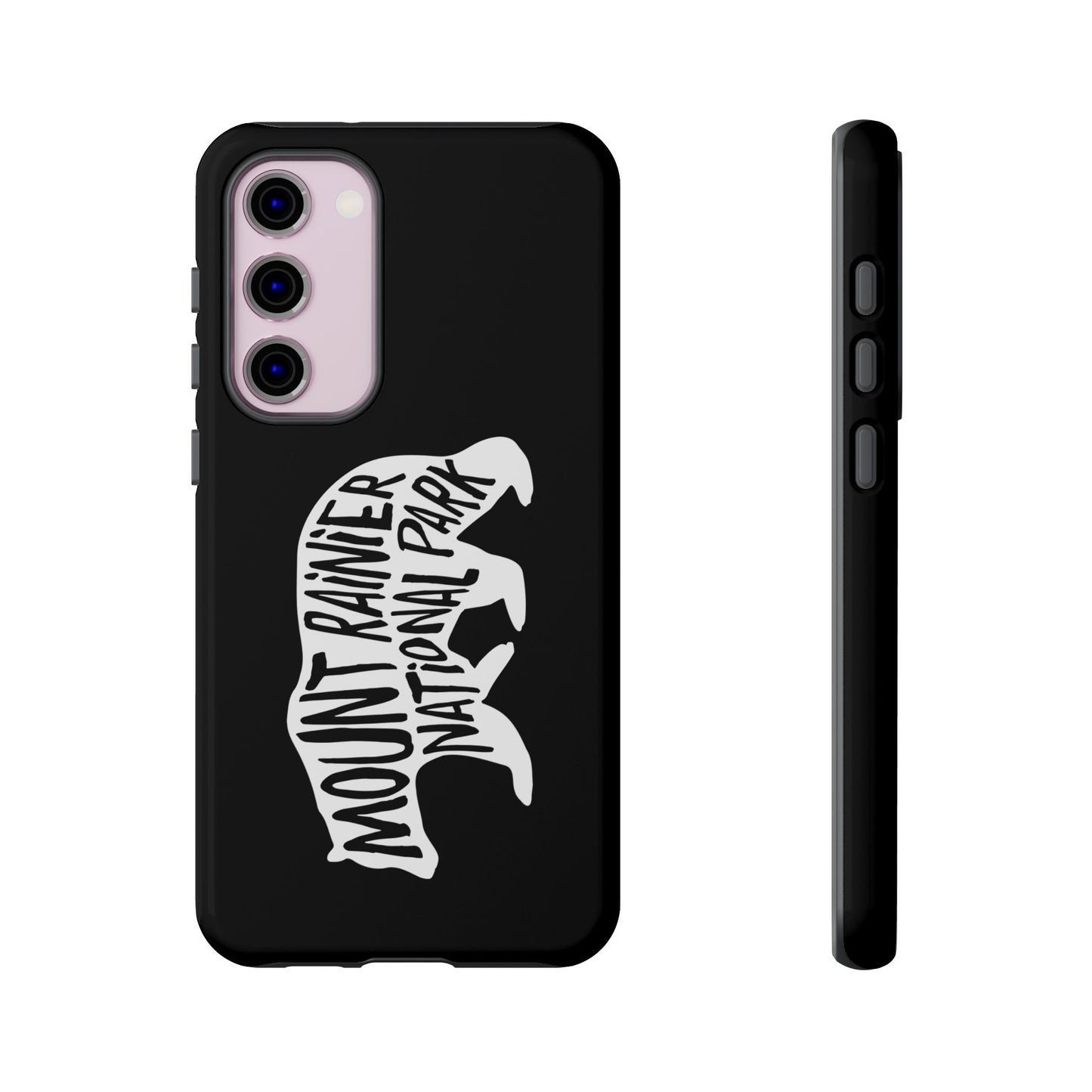 Mount Rainier National Park Phone Case - Black Bear Design