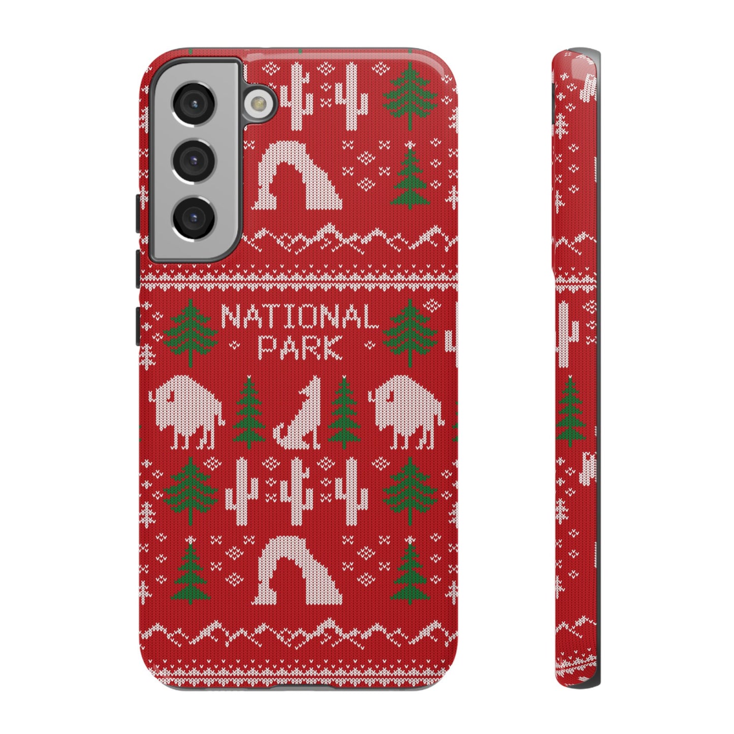 National Park Phone Case - Fair Isle Pattern