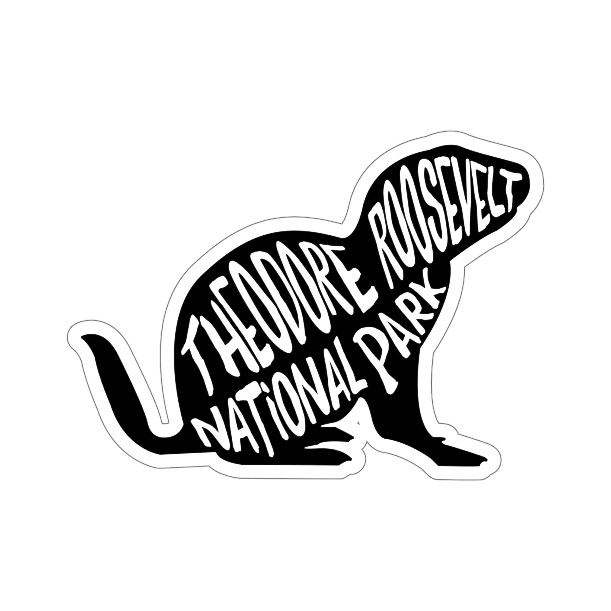 Theodore Roosevelt National Park sticker featuring Prairie Dog