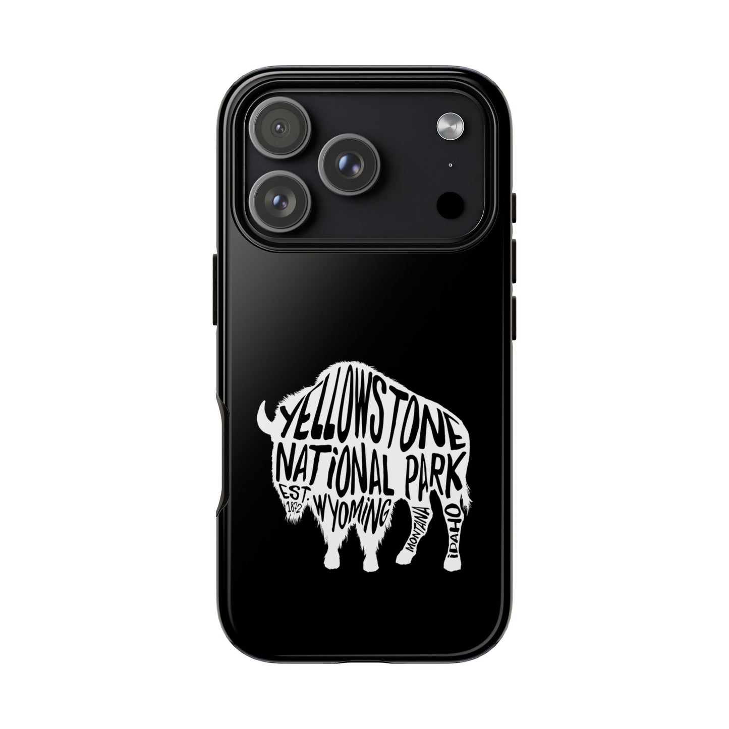 Yellowstone National Park Phone Case - Bison Design
