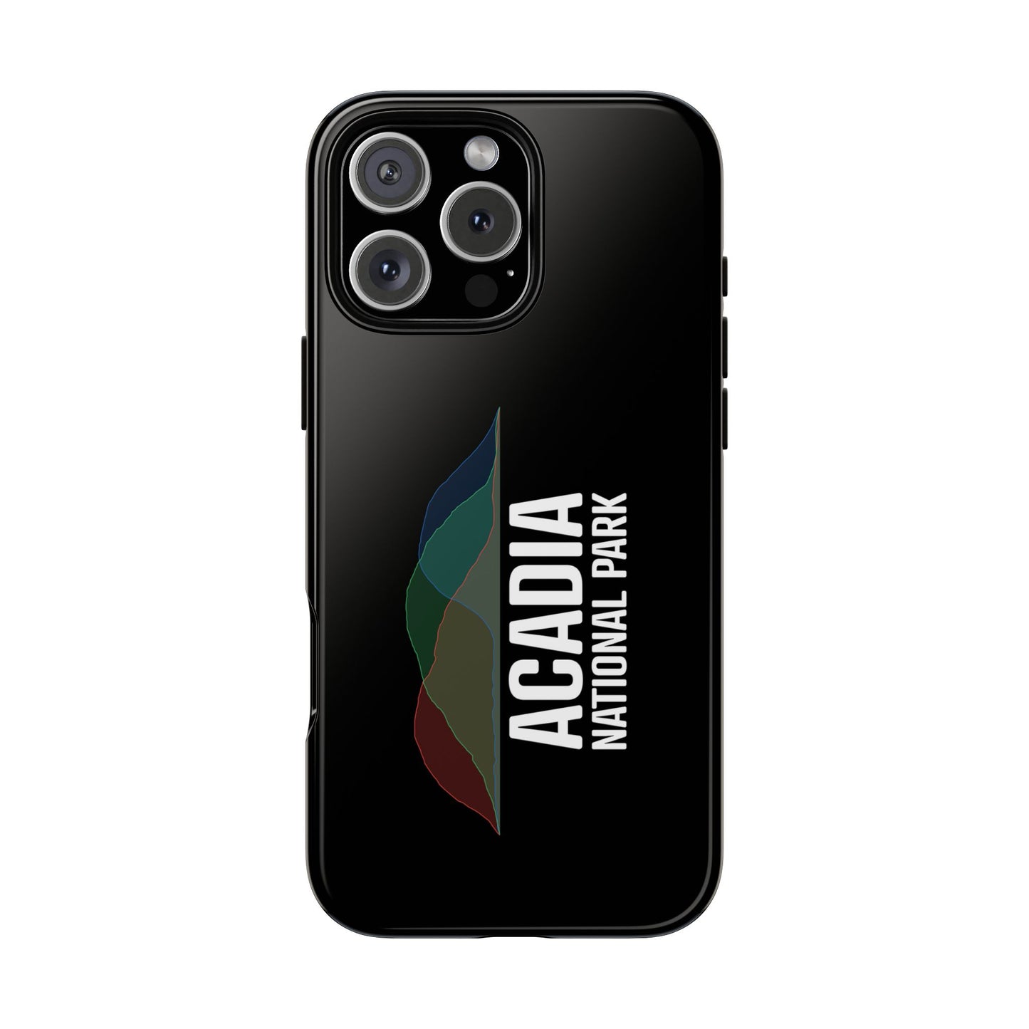 Acadia National Park Phone Case - Histogram Design
