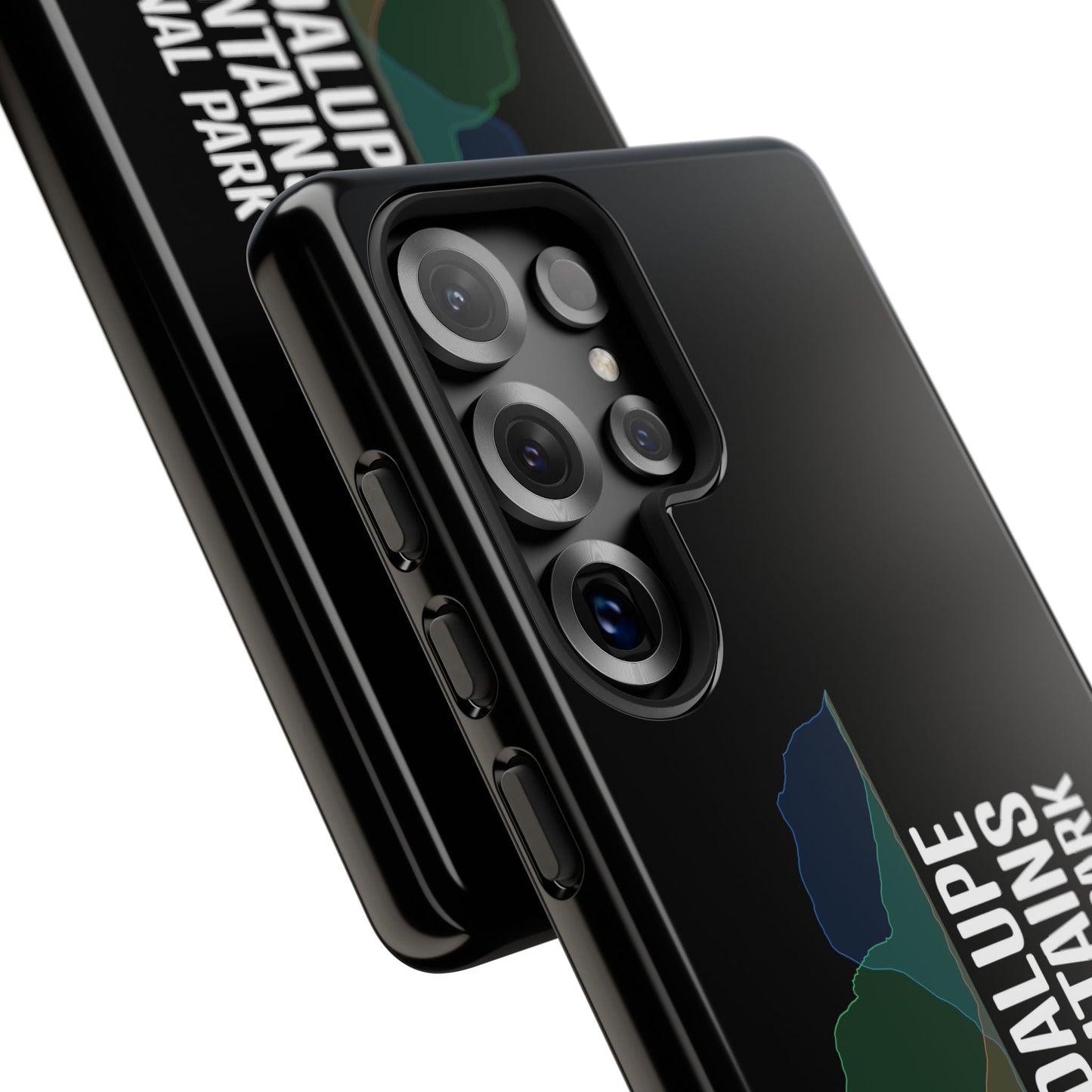 Guadalupe Mountains National Park Phone Case - Histogram Design