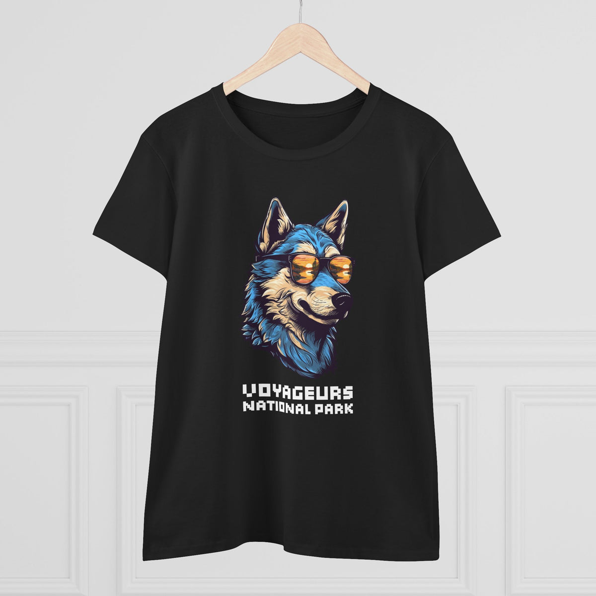 Voyageurs National Park Women's T-Shirt - Cool Wolf