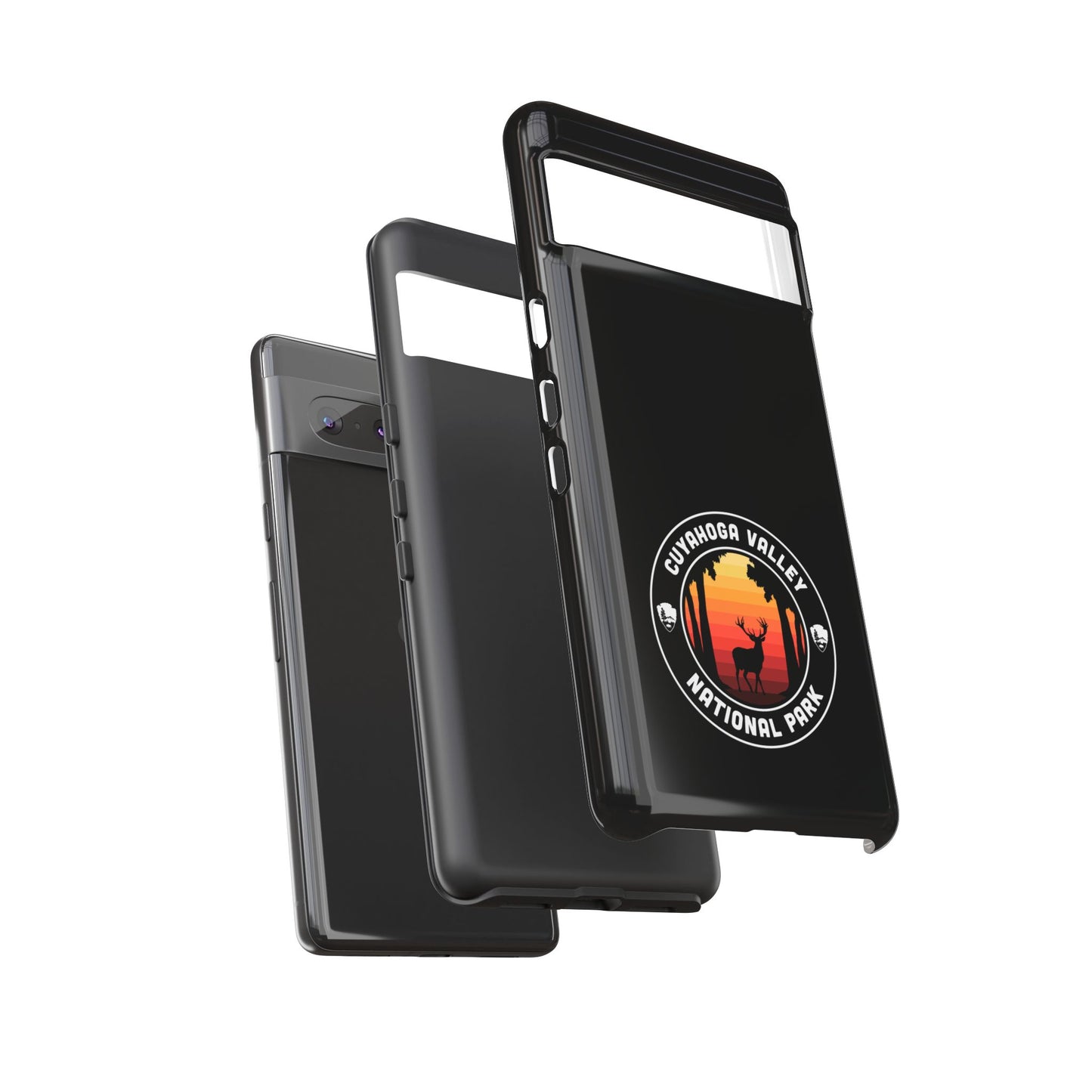 Cuyahoga Valley National Park Phone Case - Round Emblem Design