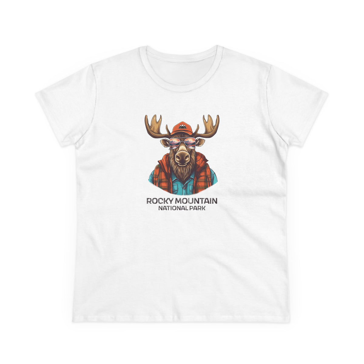Rocky Mountain National Park Women's T-Shirt - Cool Moose