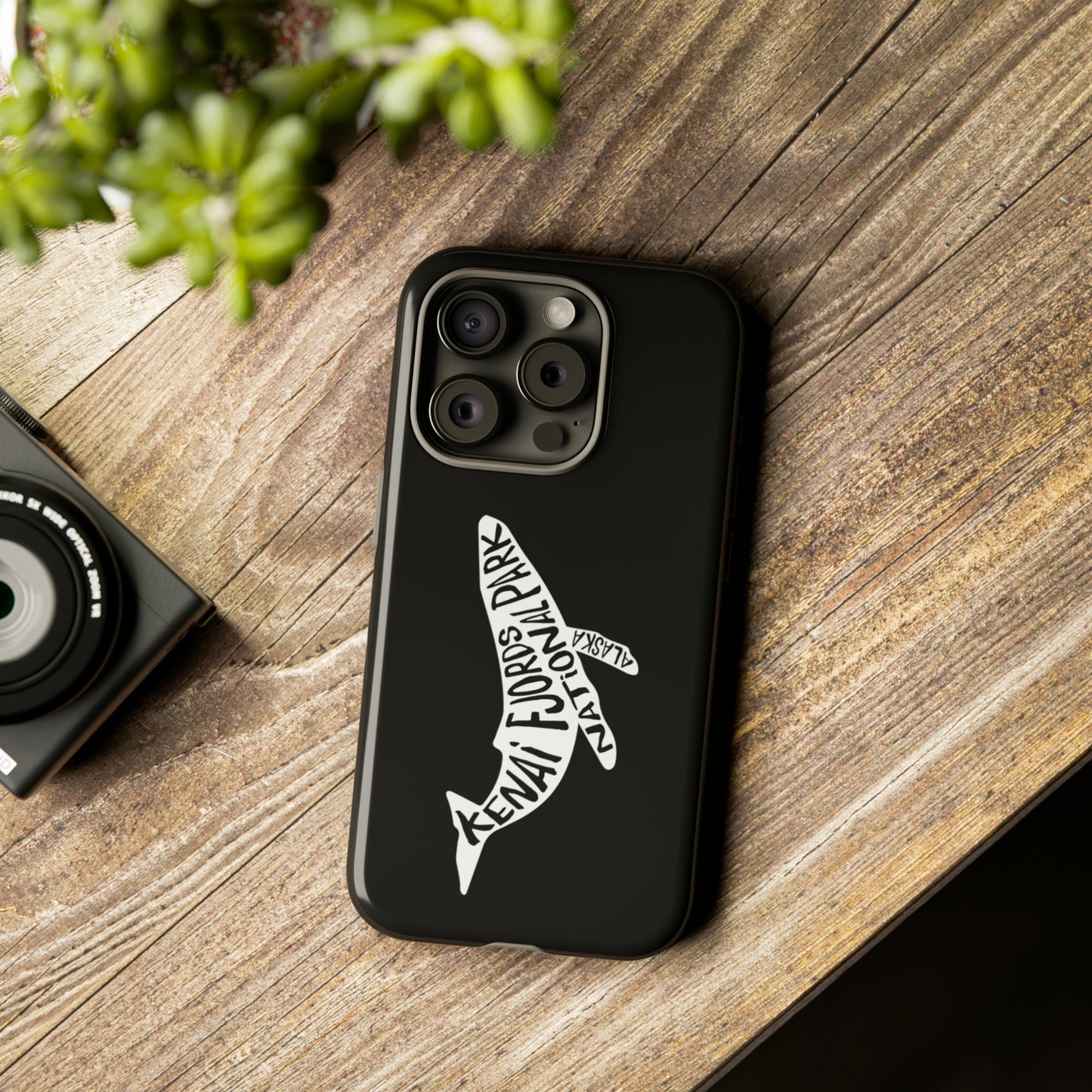 Kenai Fjords National Park Phone Case - Humpback Whale Design