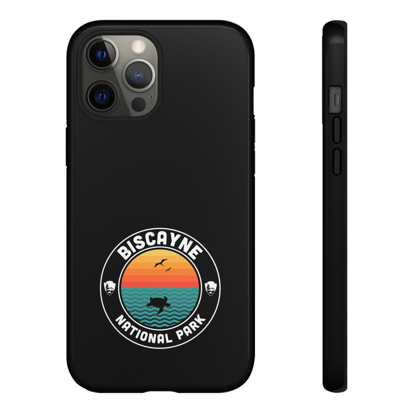 Biscayne National Park Phone Case - Round Emblem Design