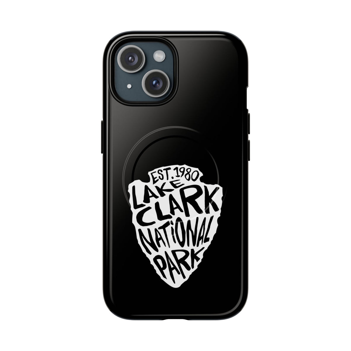Lake Clark National Park iPhone Case with MagSafe - Arrowhead Design