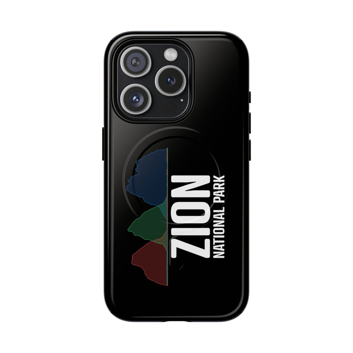 Zion National Park iPhone Case with MagSafe - Histogram Design