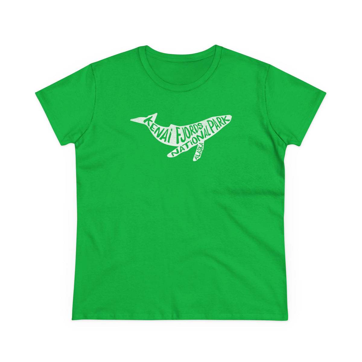 Kenai Fjords National Park Women's T-Shirt - Humpback Whale