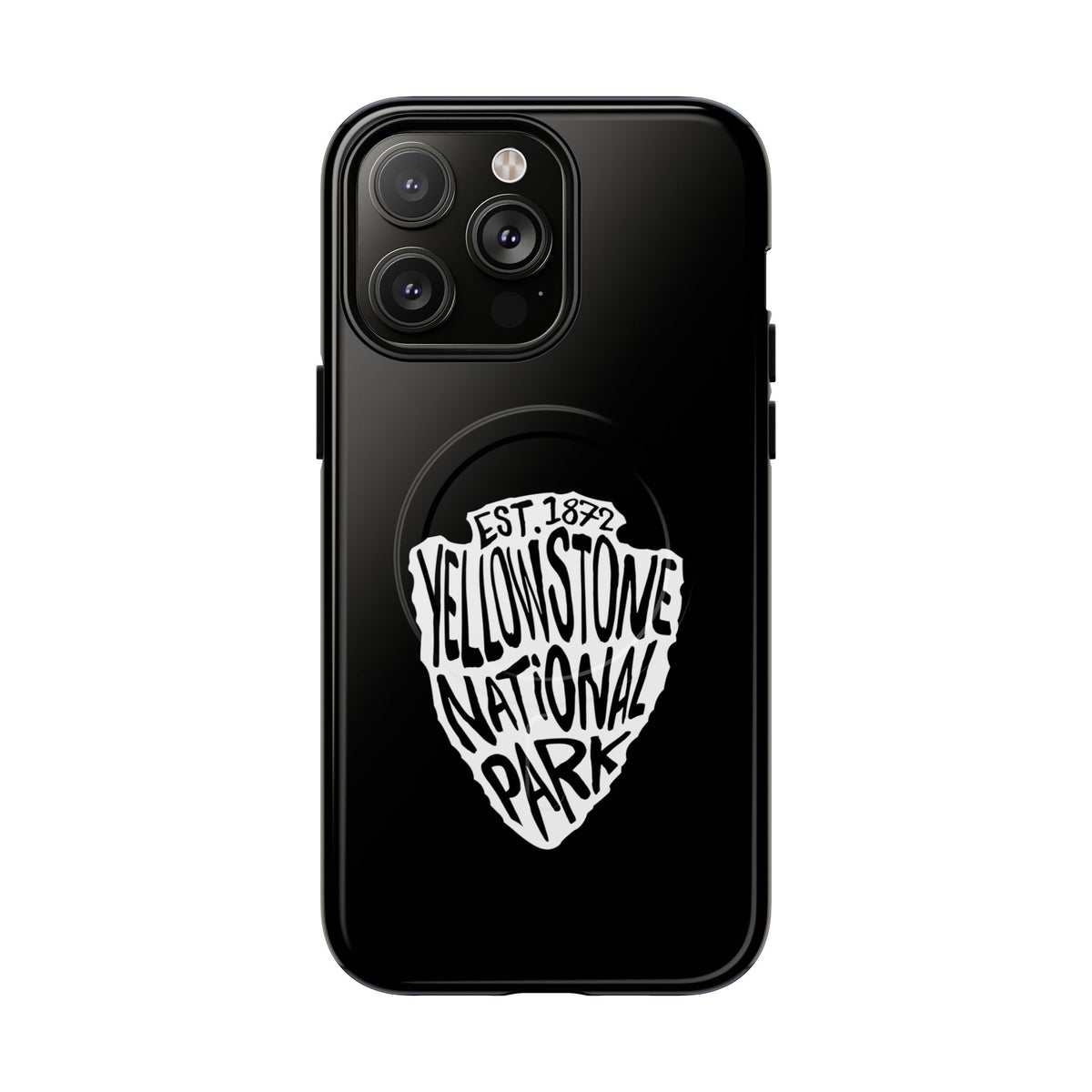 Yellowstone National Park iPhone Case with MagSafe - Arrowhead Design