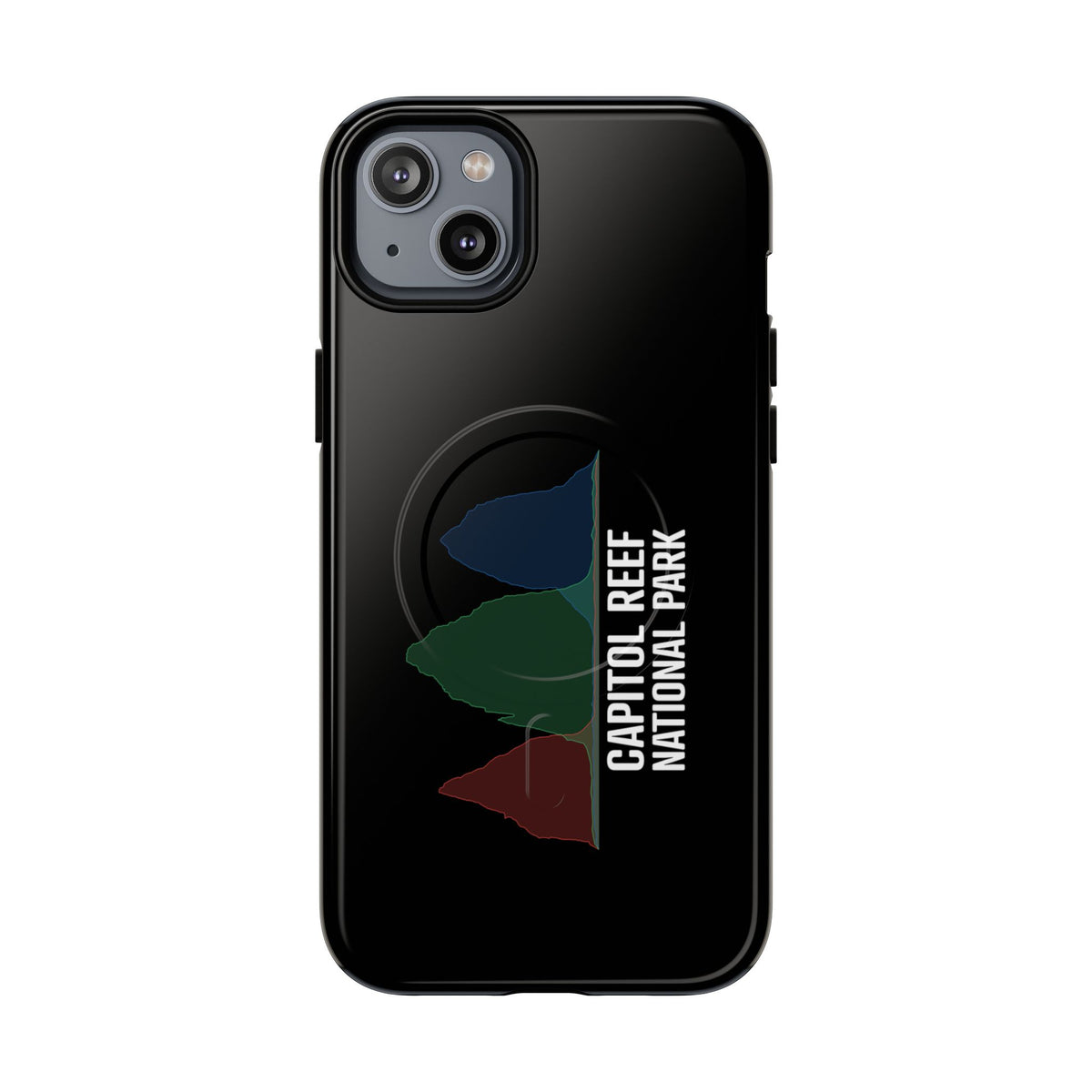 Capitol Reef National Park iPhone Case with MagSafe - Histogram Design
