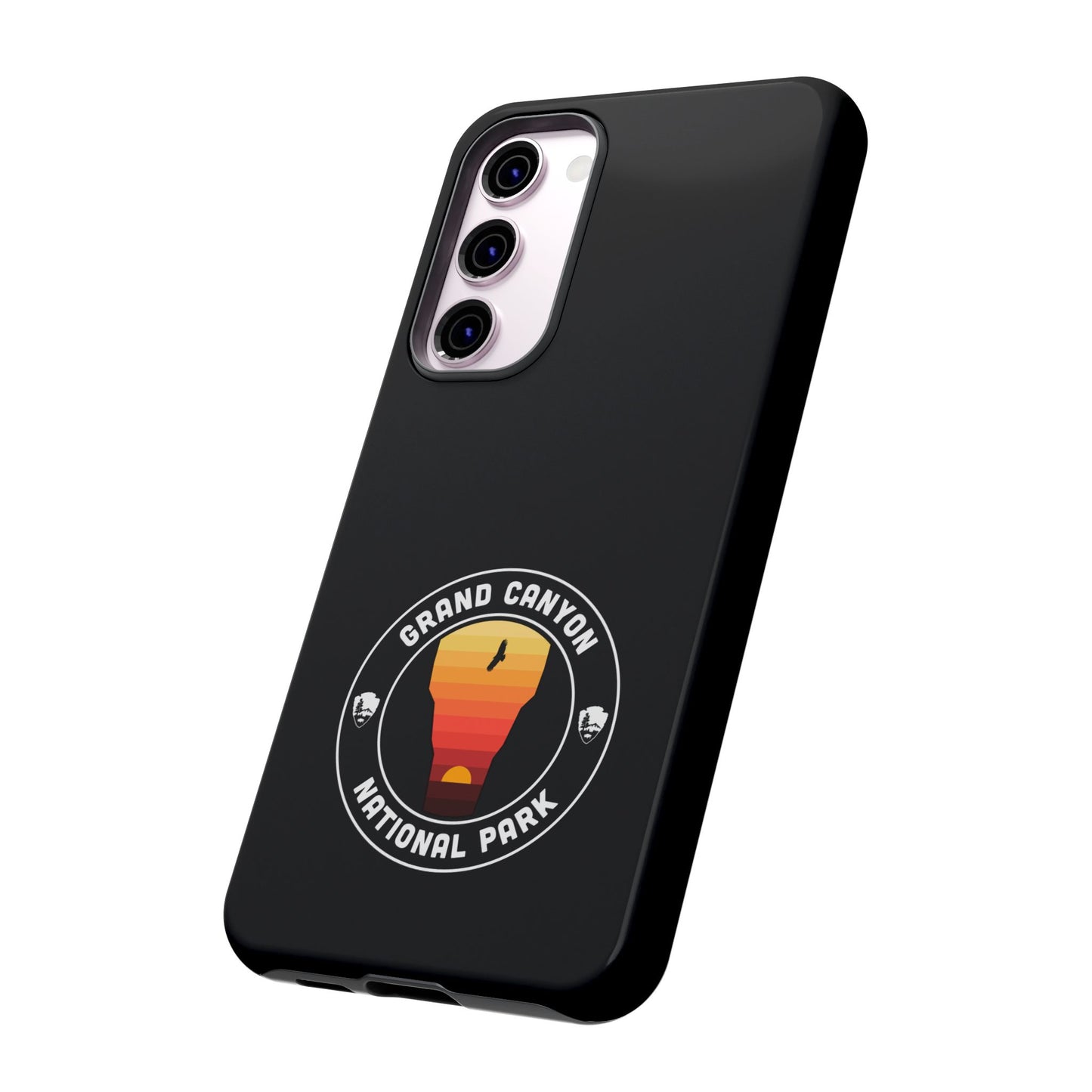 Grand Canyon National Park Phone Case - Round Emblem Design