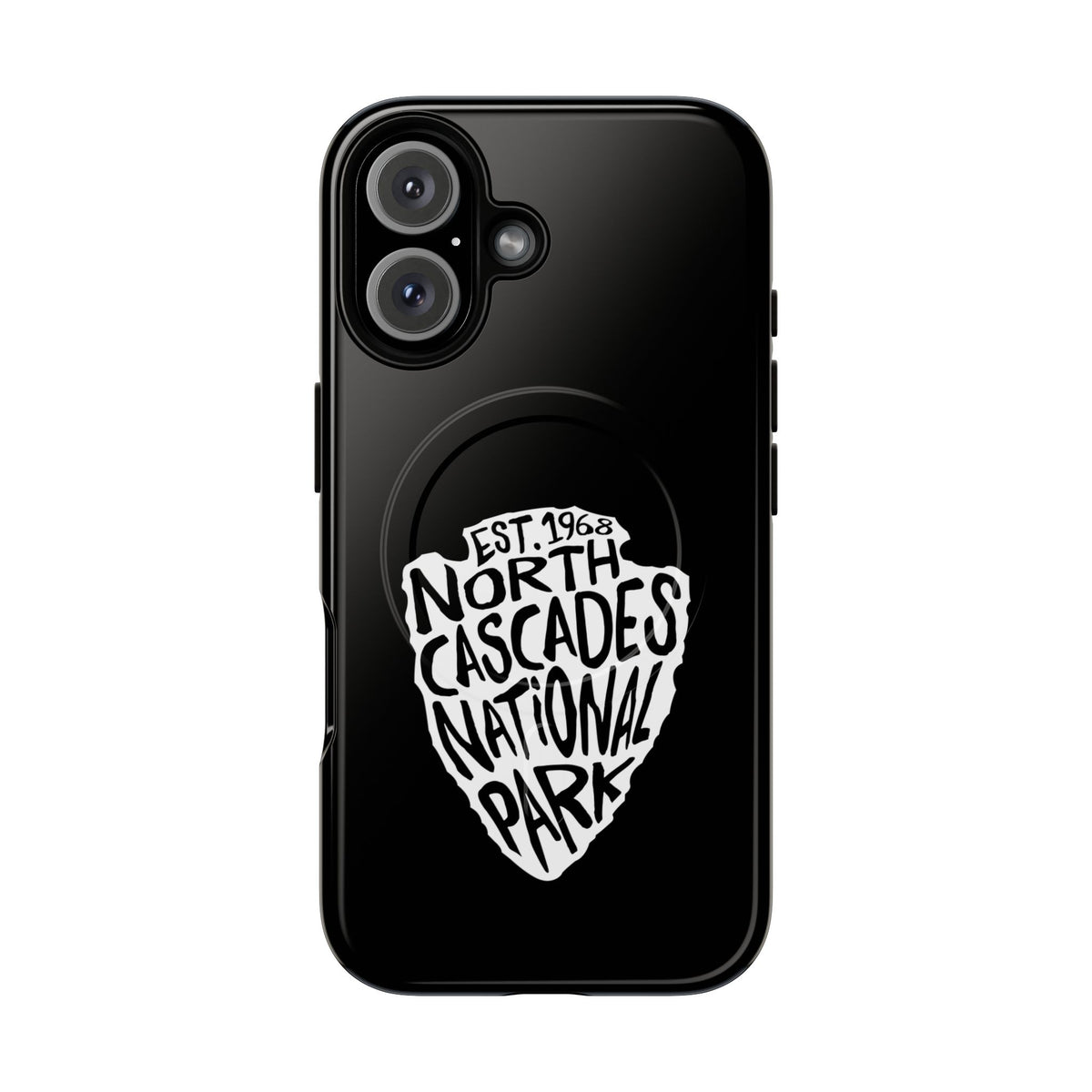 North Cascades National Park iPhone Case with MagSafe - Arrowhead Design