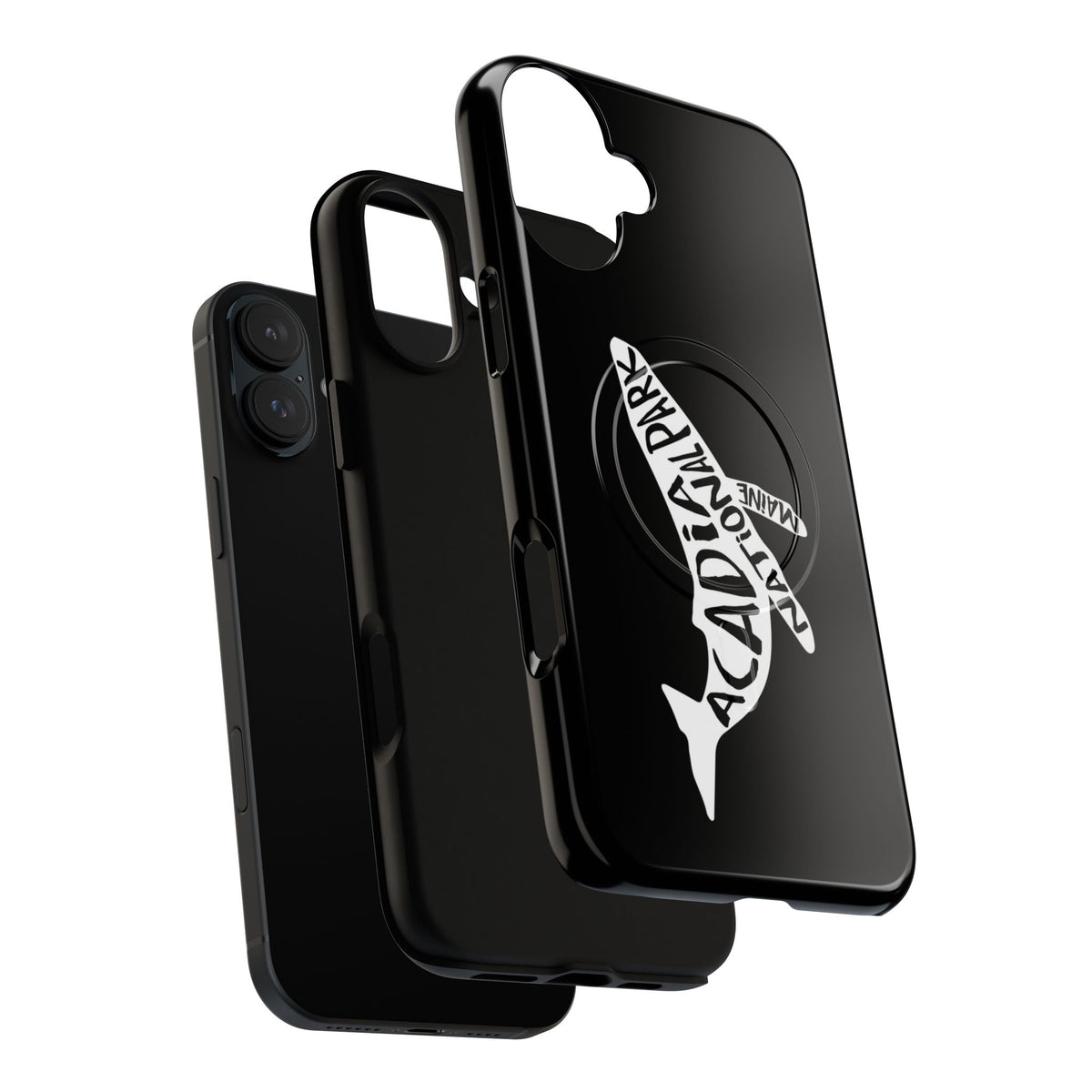 Acadia National Park iPhone Case with MagSafe - Humpback Whale Design
