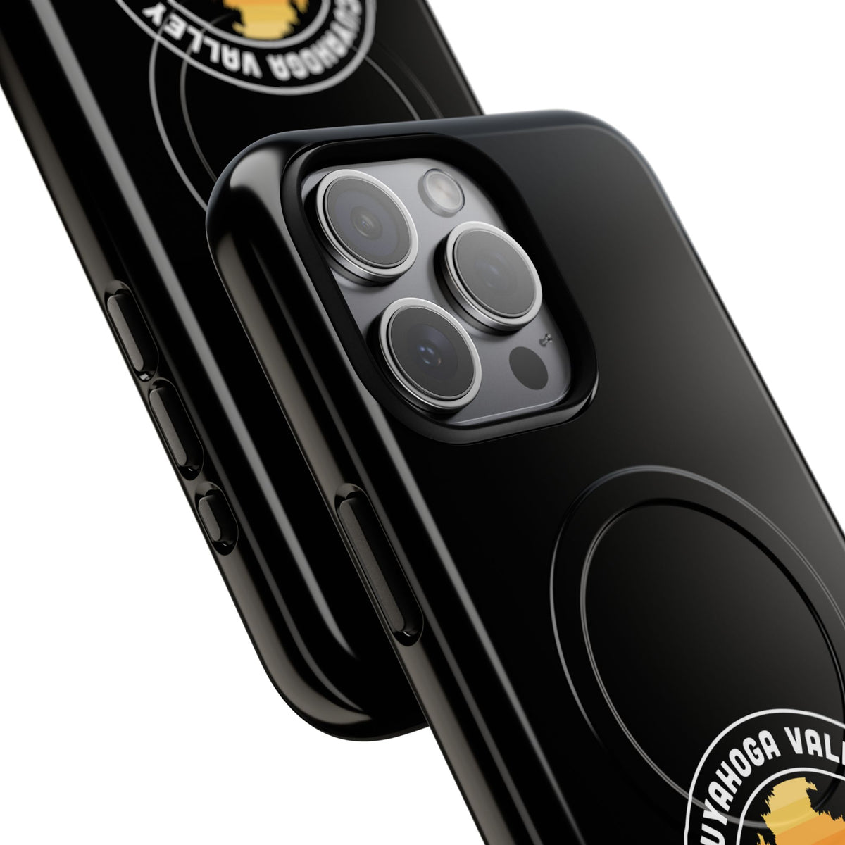 Cuyahoga Valley National Park iPhone Case with MagSafe - Round Emblem Design