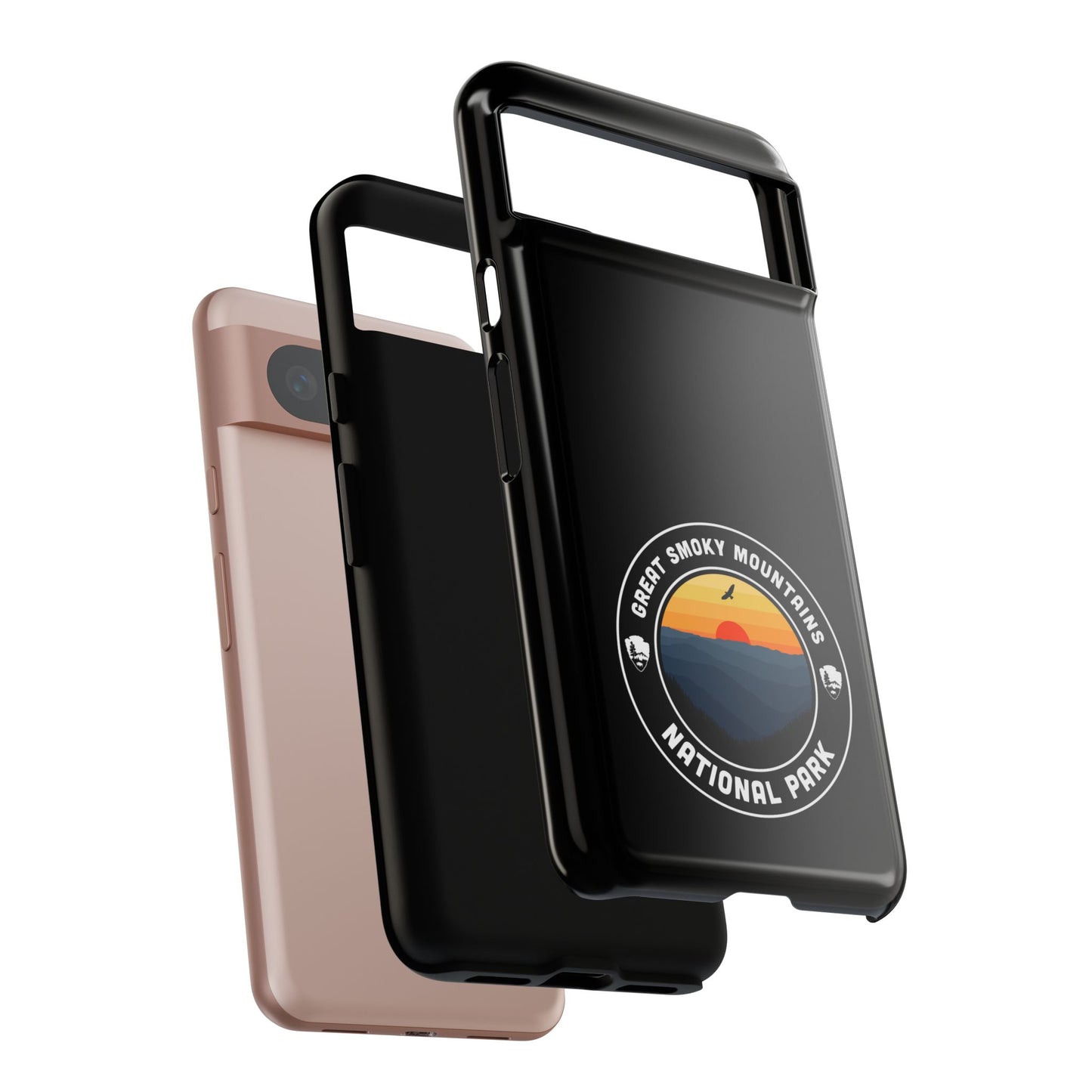 Great Smoky Mountains National Park Phone Case - Round Emblem Design