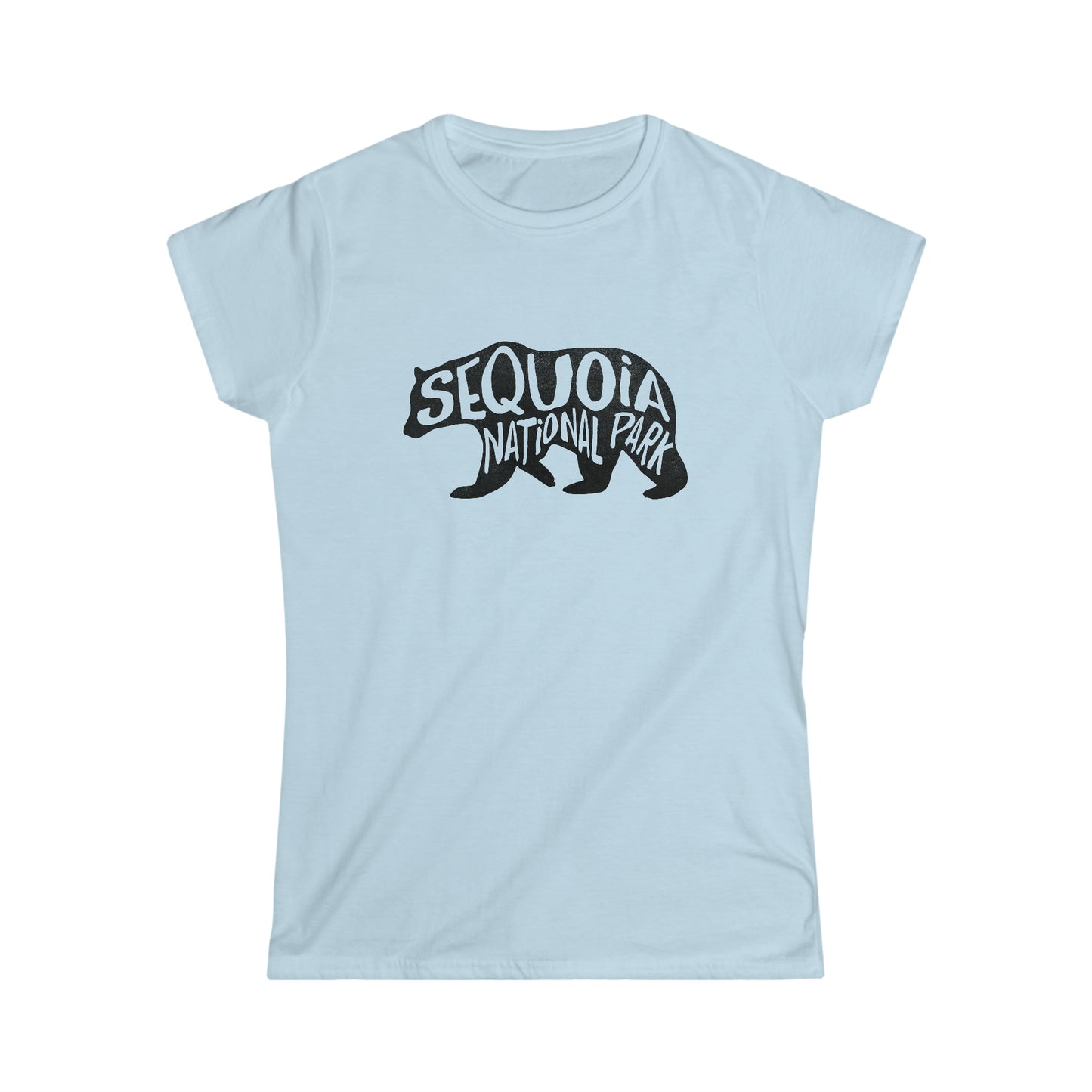 Sequoia National Park Women's T-Shirt - Black Bear
