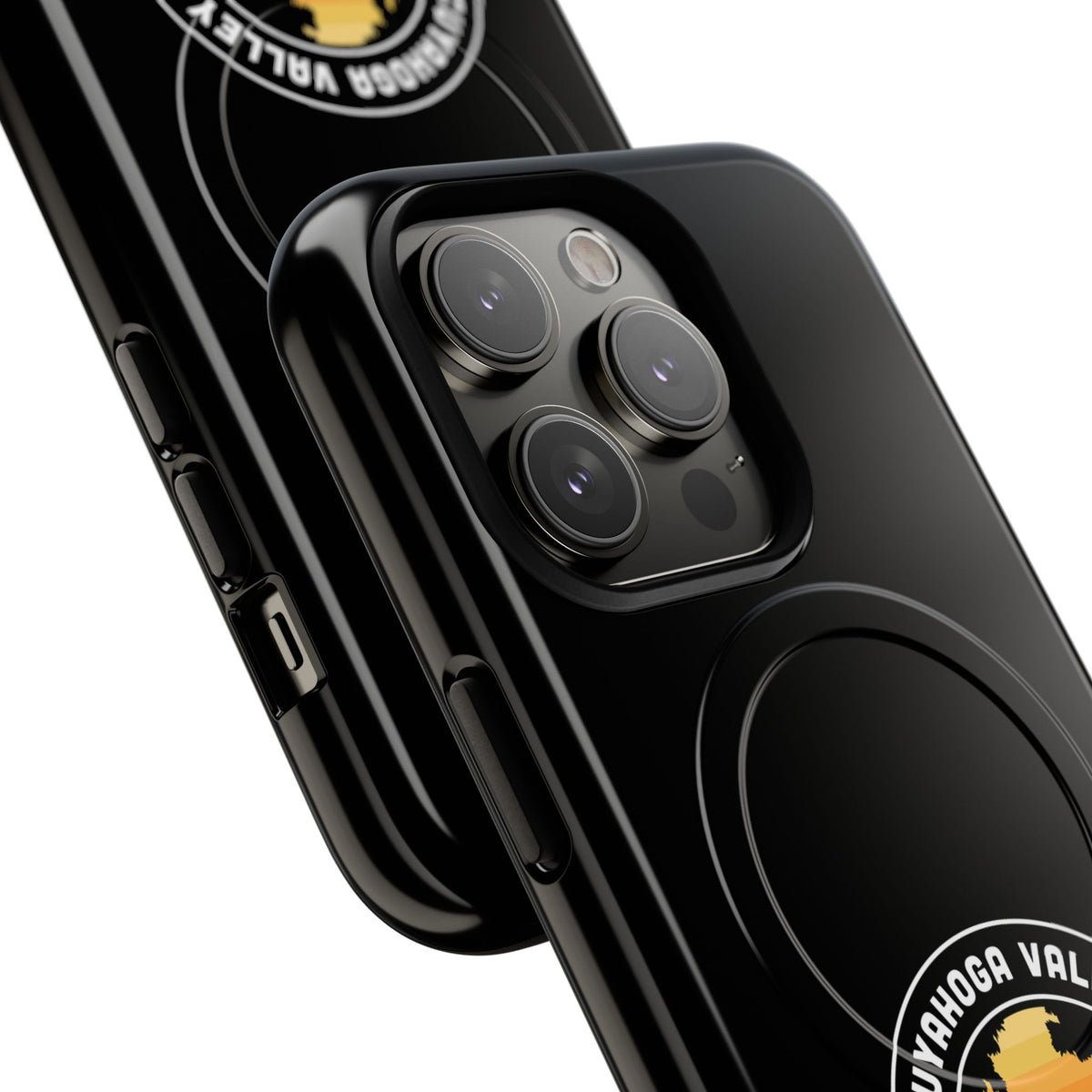 Cuyahoga Valley National Park iPhone Case with MagSafe - Round Emblem Design