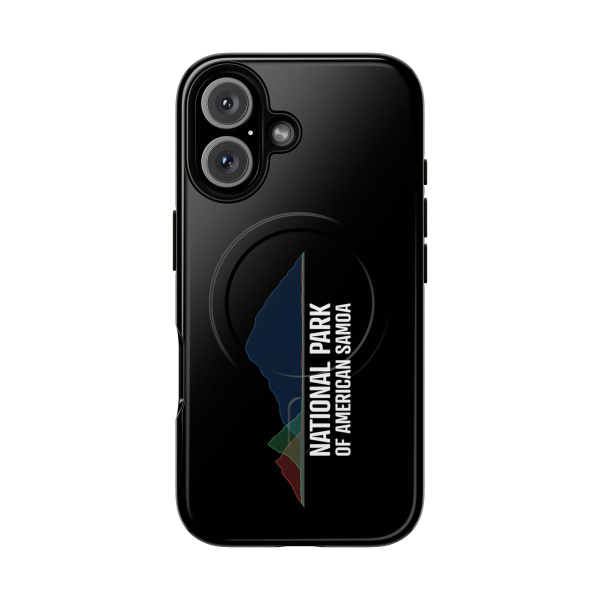 National Park of American Samoa iPhone Case with MagSafe - Histogram Design