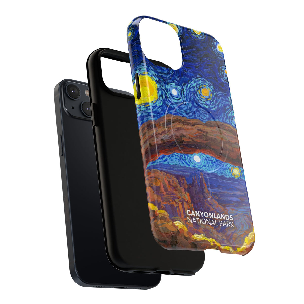 Canyonlands National Park iPhone Case with MagSafe - Starry Night