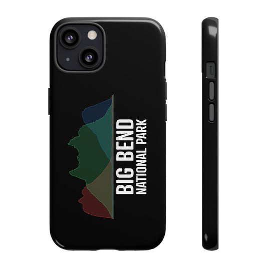 Big Bend National Park Phone Case - Histogram Design