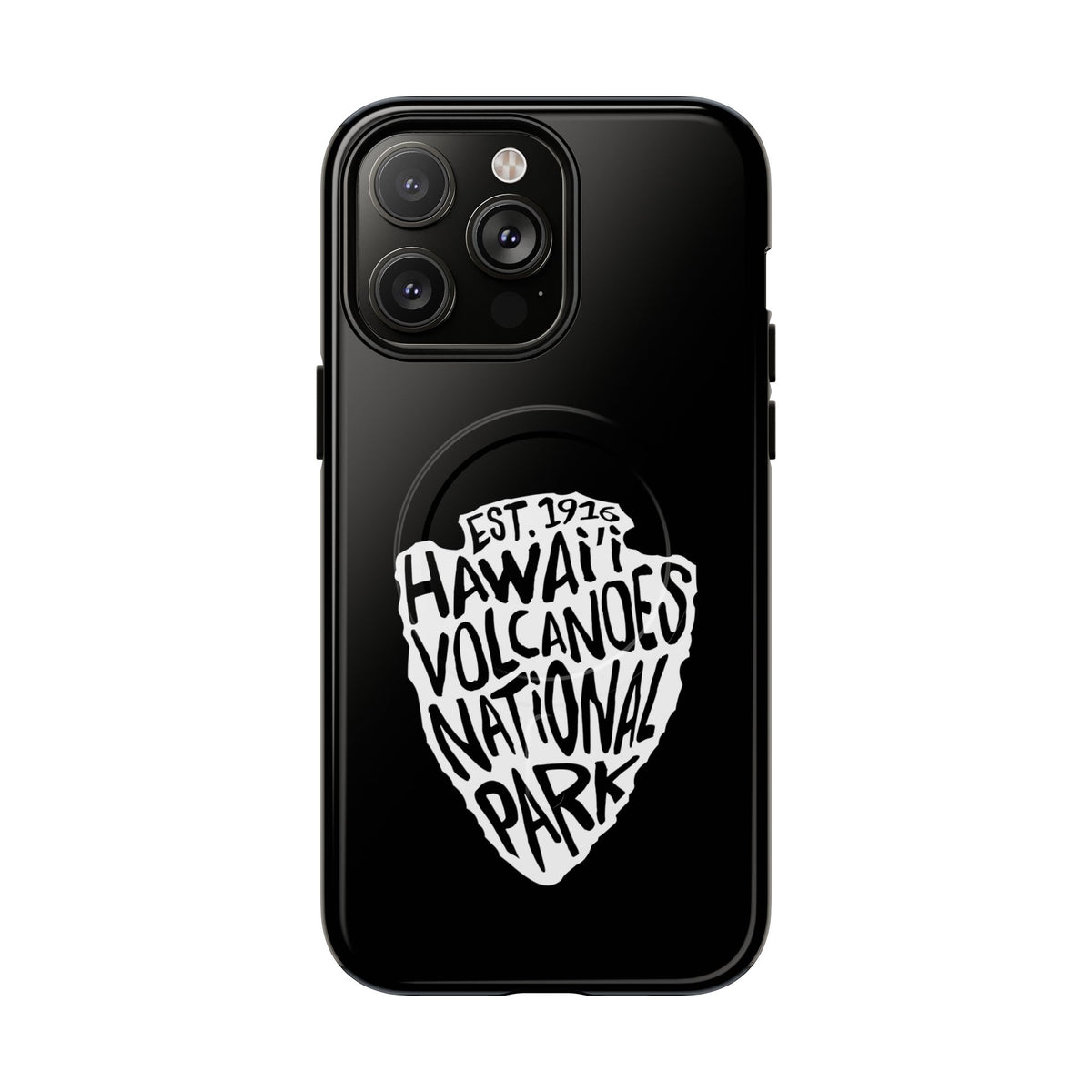 Hawaii Volcanoes National Park iPhone Case with MagSafe - Arrowhead Design