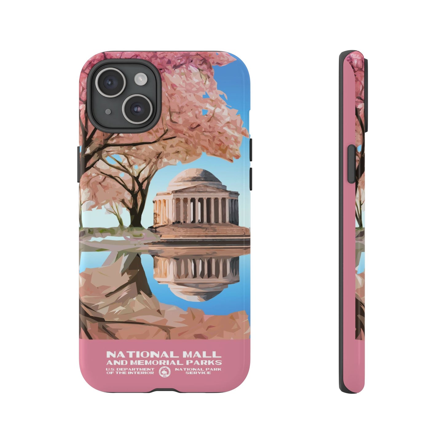 National Mall Washington DC WPA Phone Case