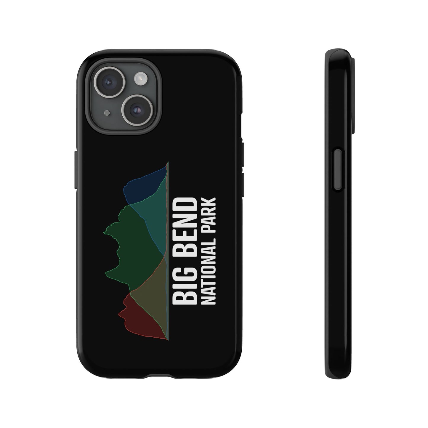 Big Bend National Park Phone Case - Histogram Design