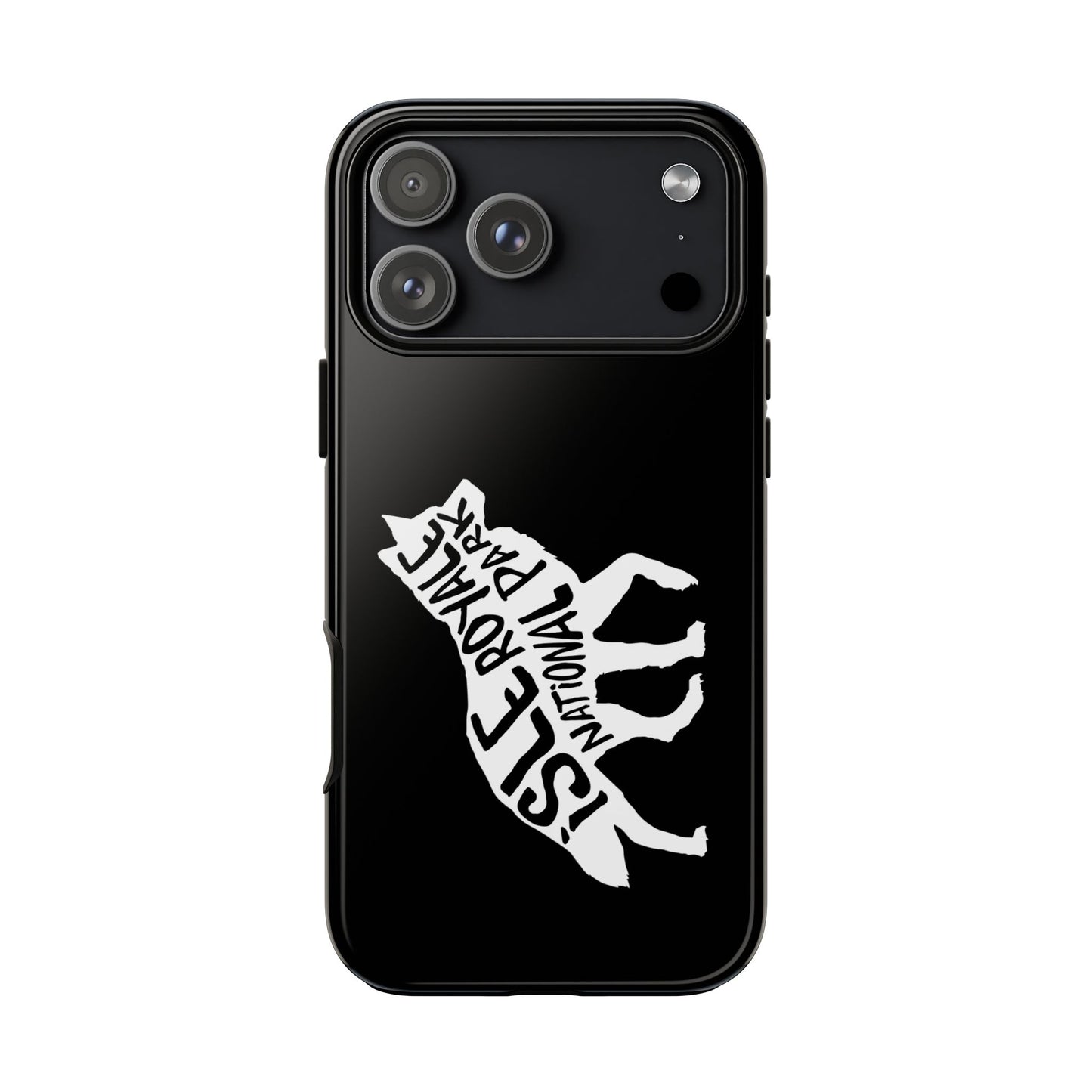 Isle Royale National Park Phone Case - Wolf Design