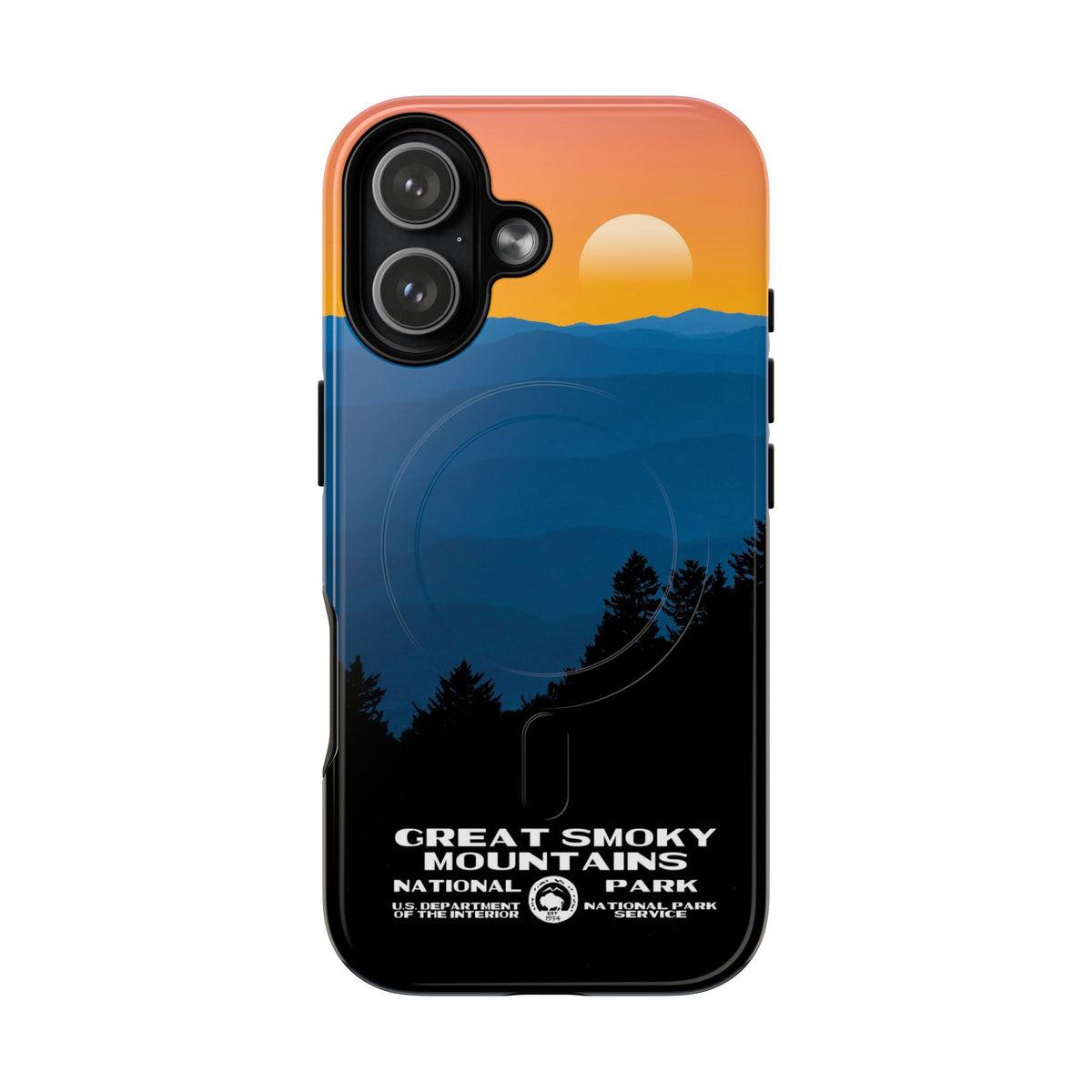 Great Smoky Mountains National Park iPhone Case with MagSafe - WPA Design