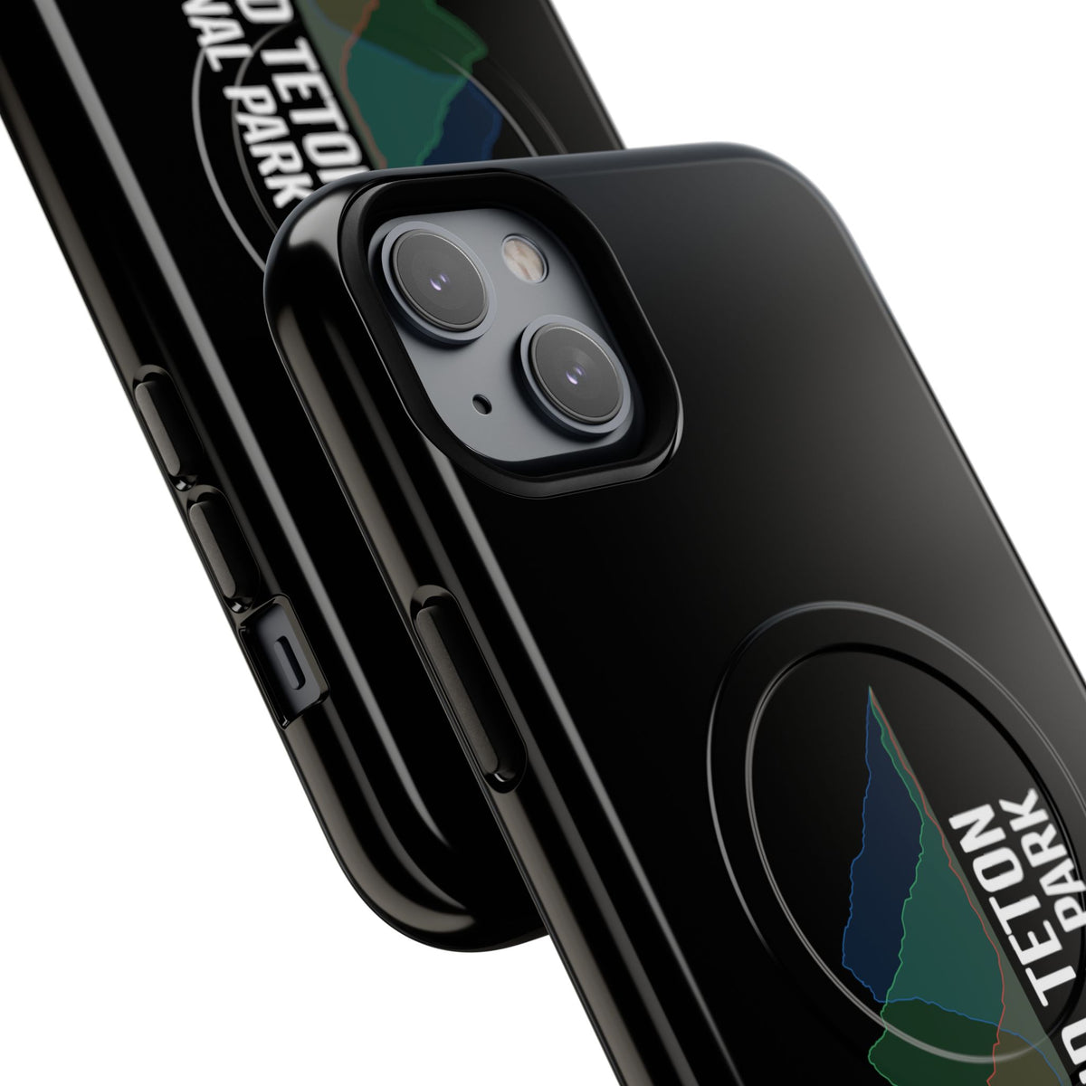 Grand Teton National Park iPhone Case with MagSafe - Histogram Design