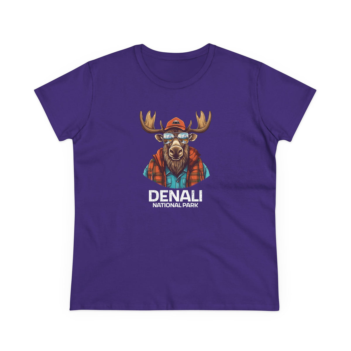Denali National Park Women's T-Shirt - Cool Moose